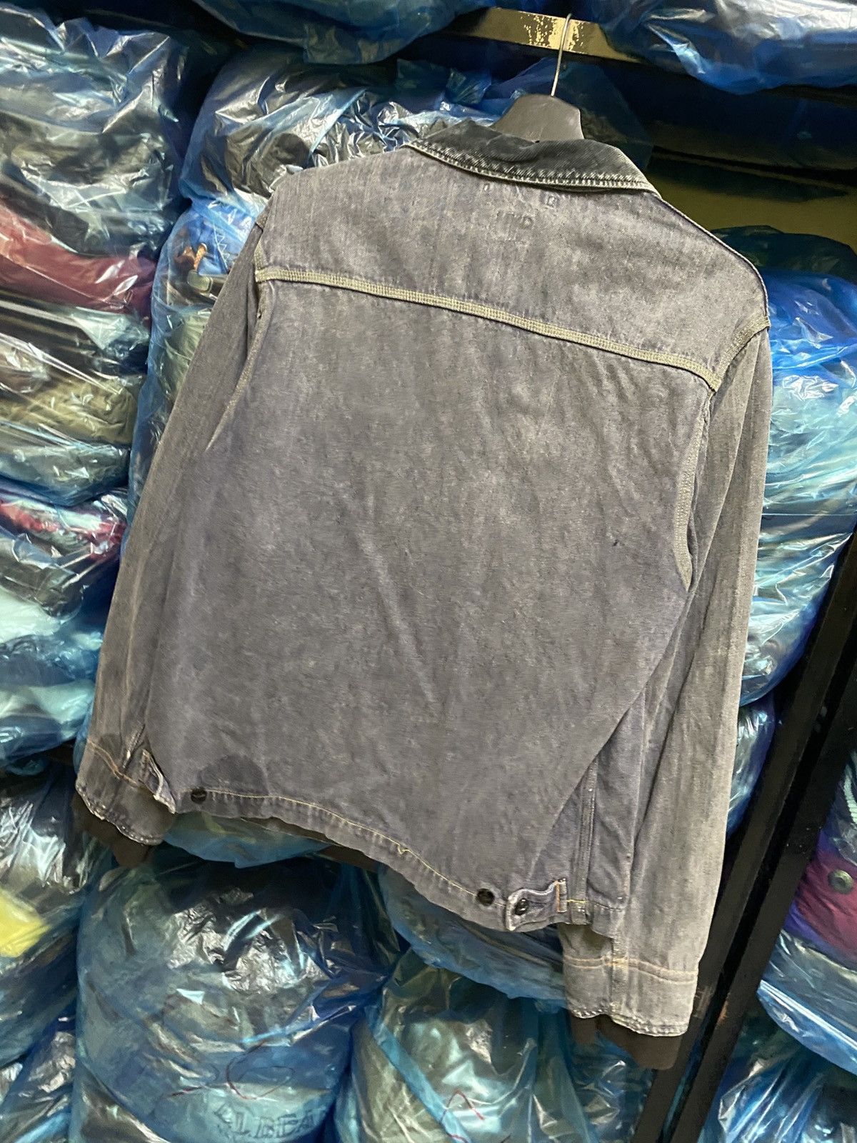 Japanese Brand Vintage SYNAPS Denim Work Jacket Japan Style Zip-Up Size US S / EU 44-46 / 1 - 8 Thumbnail
