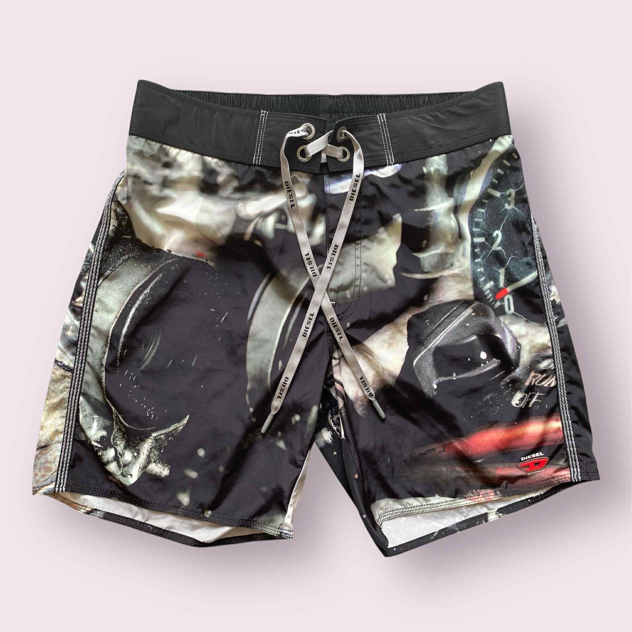 Diesel Diesel Engine Swimwear Abstract Gasoline Size M Size US 31 - 1 Thumbnail