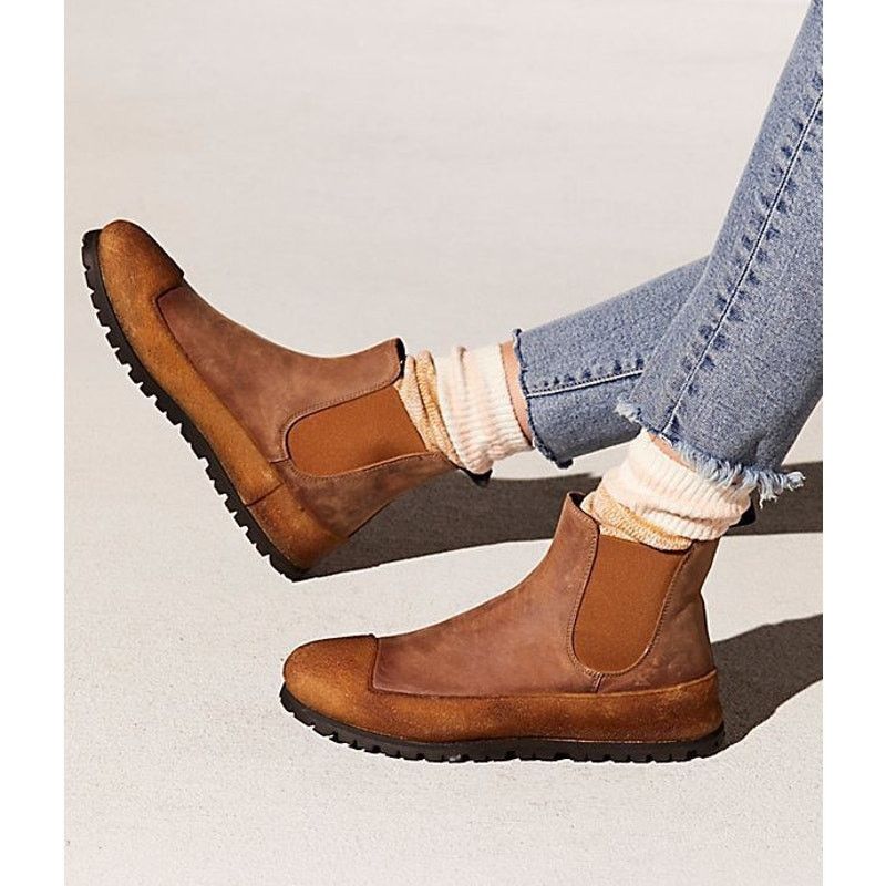 Free People Punto Pigro Free People Alpine Leather Boots Size 40 Size US 9 / IT 39 - 1 Thumbnail