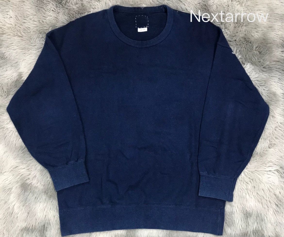 Visvim Visvim 2018 Blue Stained Hoodie Size US M / EU 48-50 / 2 - 1 Thumbnail