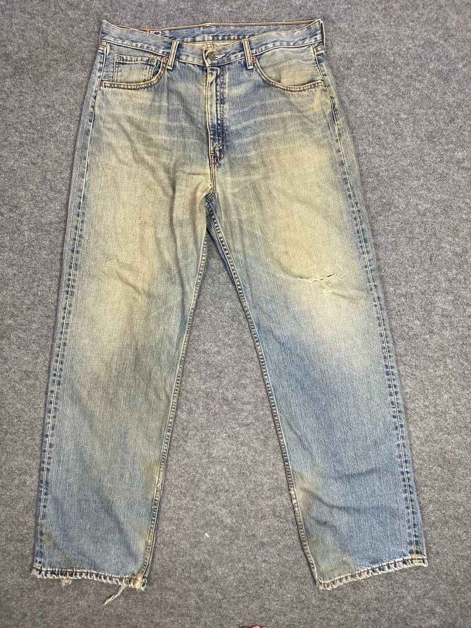 Levi's vintage levis 504 rusty denim distressed style Size US 37 - 8 Thumbnail
