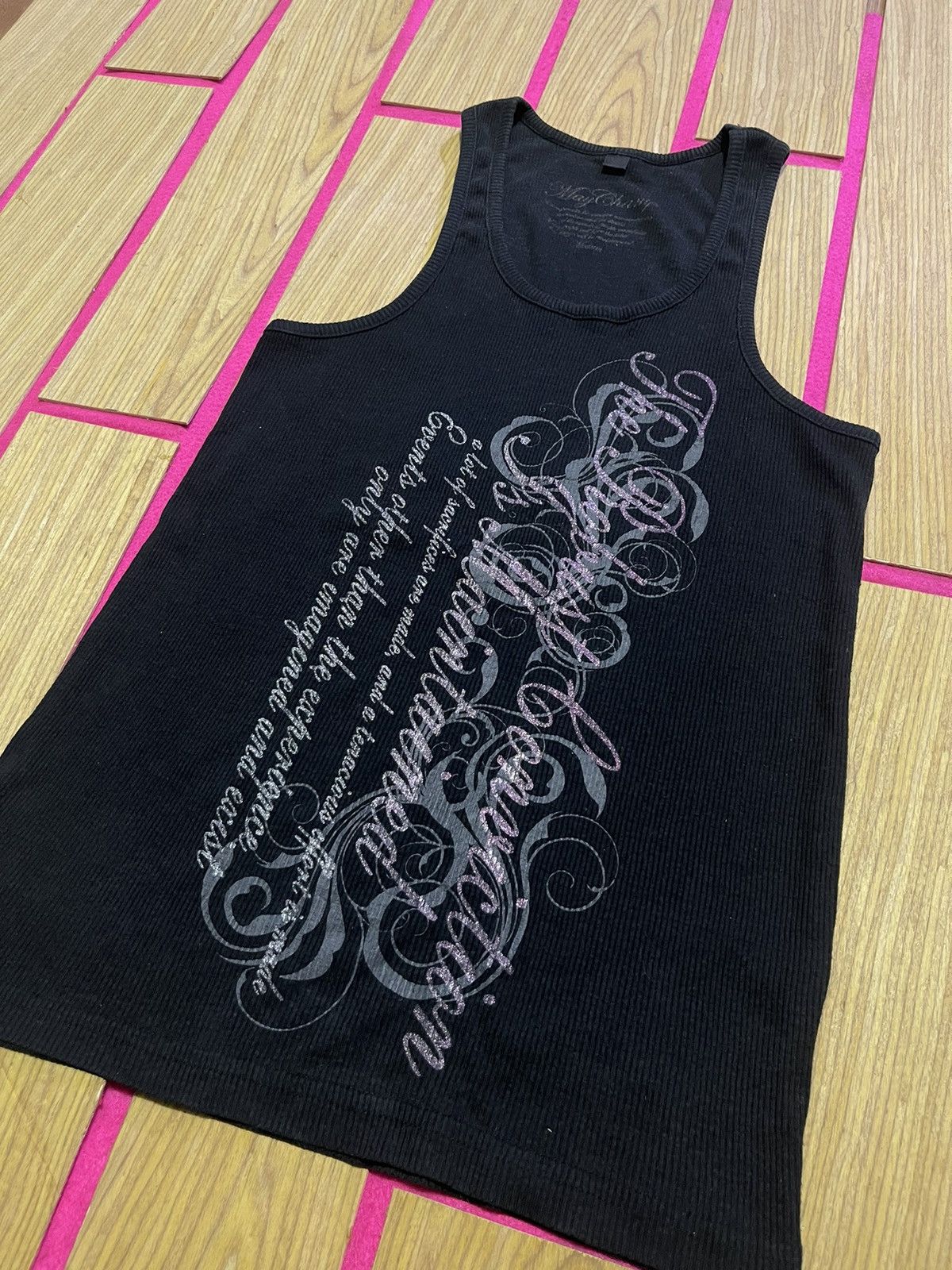 If Six Was Nine Y2K VINTAGE TANK TOP MAY CHAMP ifsix style Size US S / EU 44-46 / 1 - 3 Thumbnail