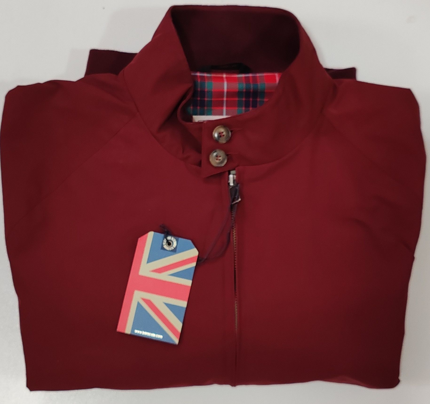 Baracuta Veste Bordeau Baracuta G9 /Classic Clot 5232 Tg:48Uk. Size US M / EU 48-50 / 2 - 17 Thumbnail