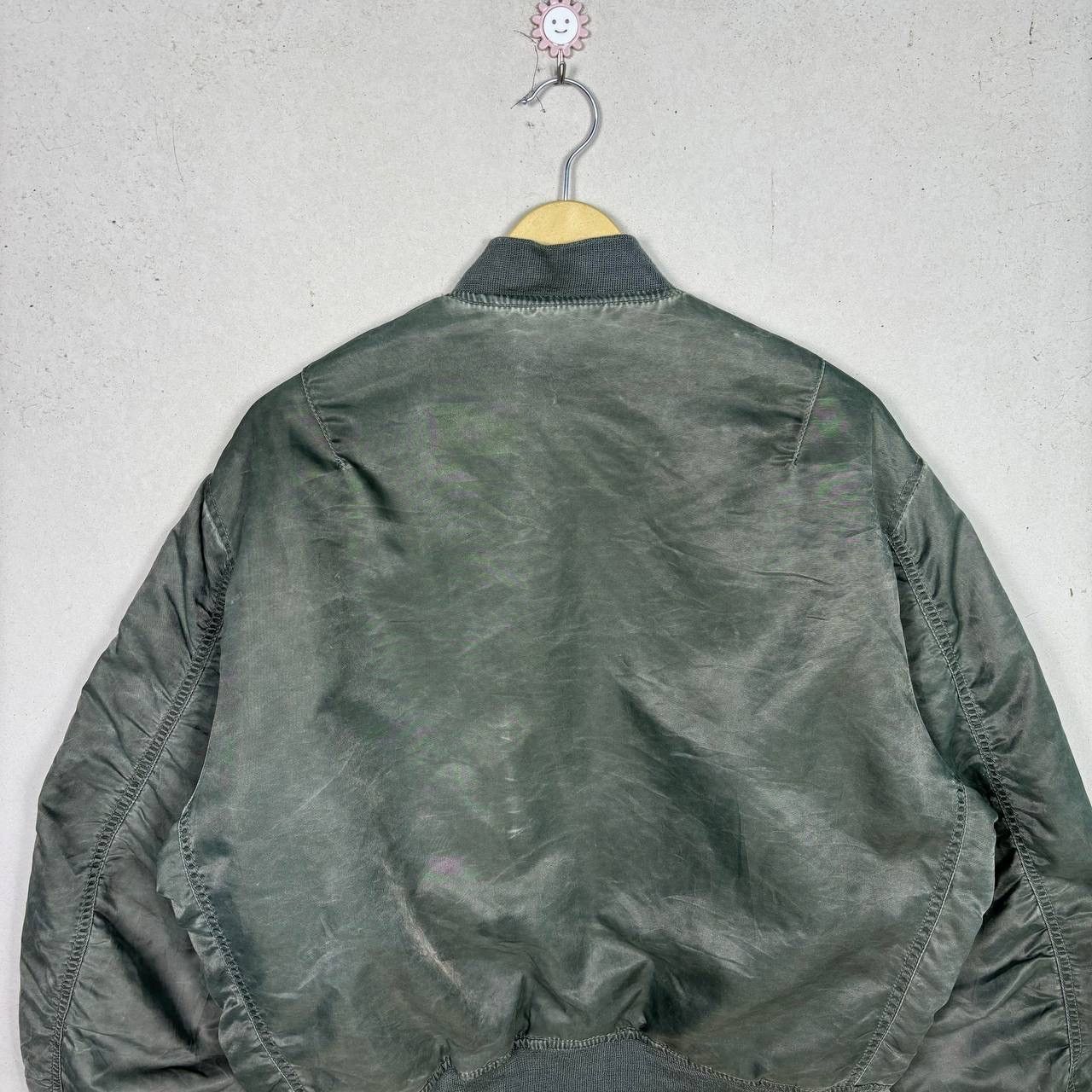 Other Vintage MA-1 Flight Jacket Bomber Grey Size US M / EU 48-50 / 2 - 4 Thumbnail