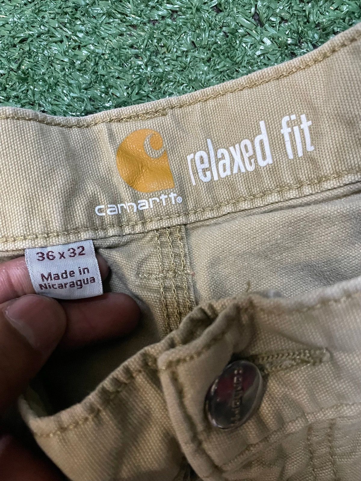 Carhartt Carhartt tan carpenter pants Size US 36 / EU 52 - 3 Thumbnail