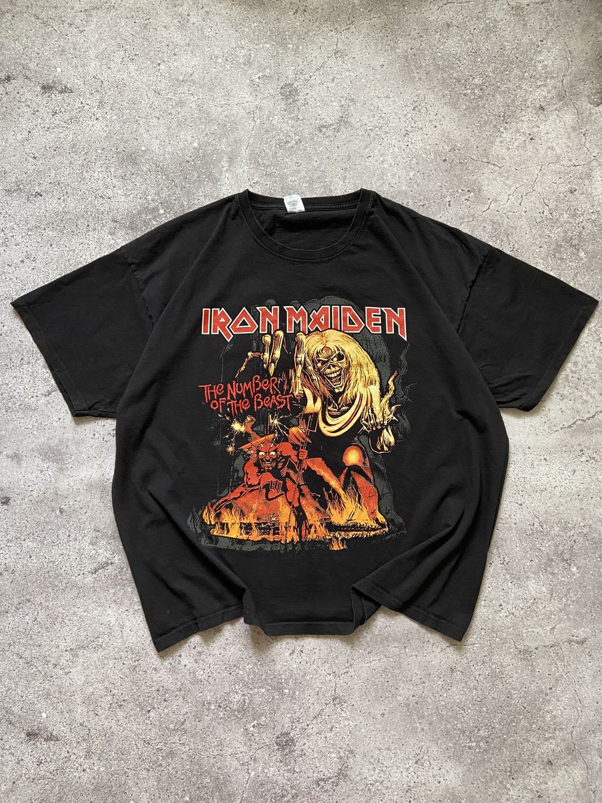 Iron Maiden RARE IRON MAIDEN 2010 MONSTER METAL PUNK BAND ROCK Size US XXL / EU 58 / 5 - 1 Thumbnail