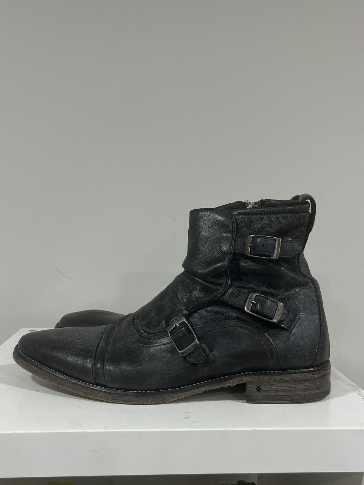 John Varvatos Triple monk boot. 11.5 Size US 11.5 / EU 44-45 - 10 Thumbnail
