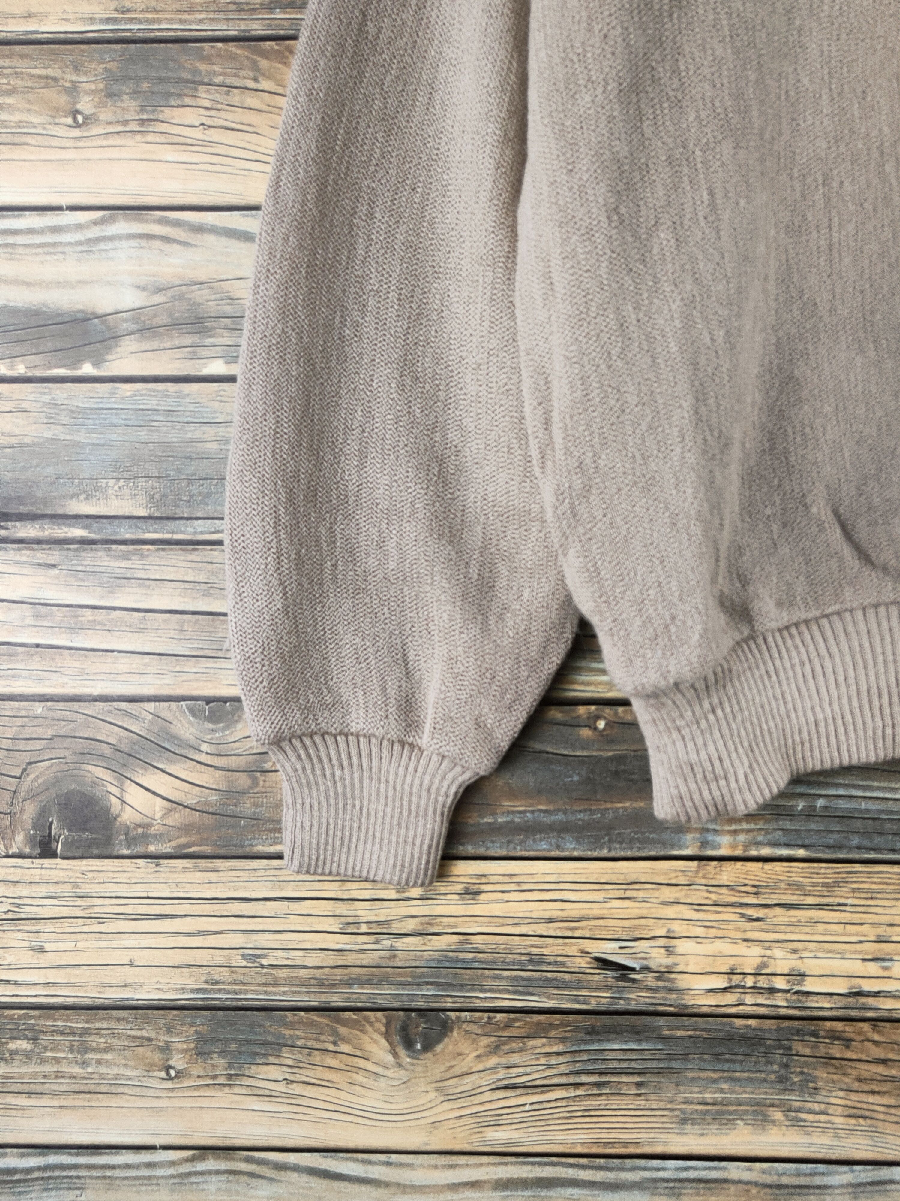 RENOWN DL Arnold Palmer-Renown Beige Knitwear Sweatshirts #46-973 Size US L / EU 52-54 / 3 - 4 Thumbnail