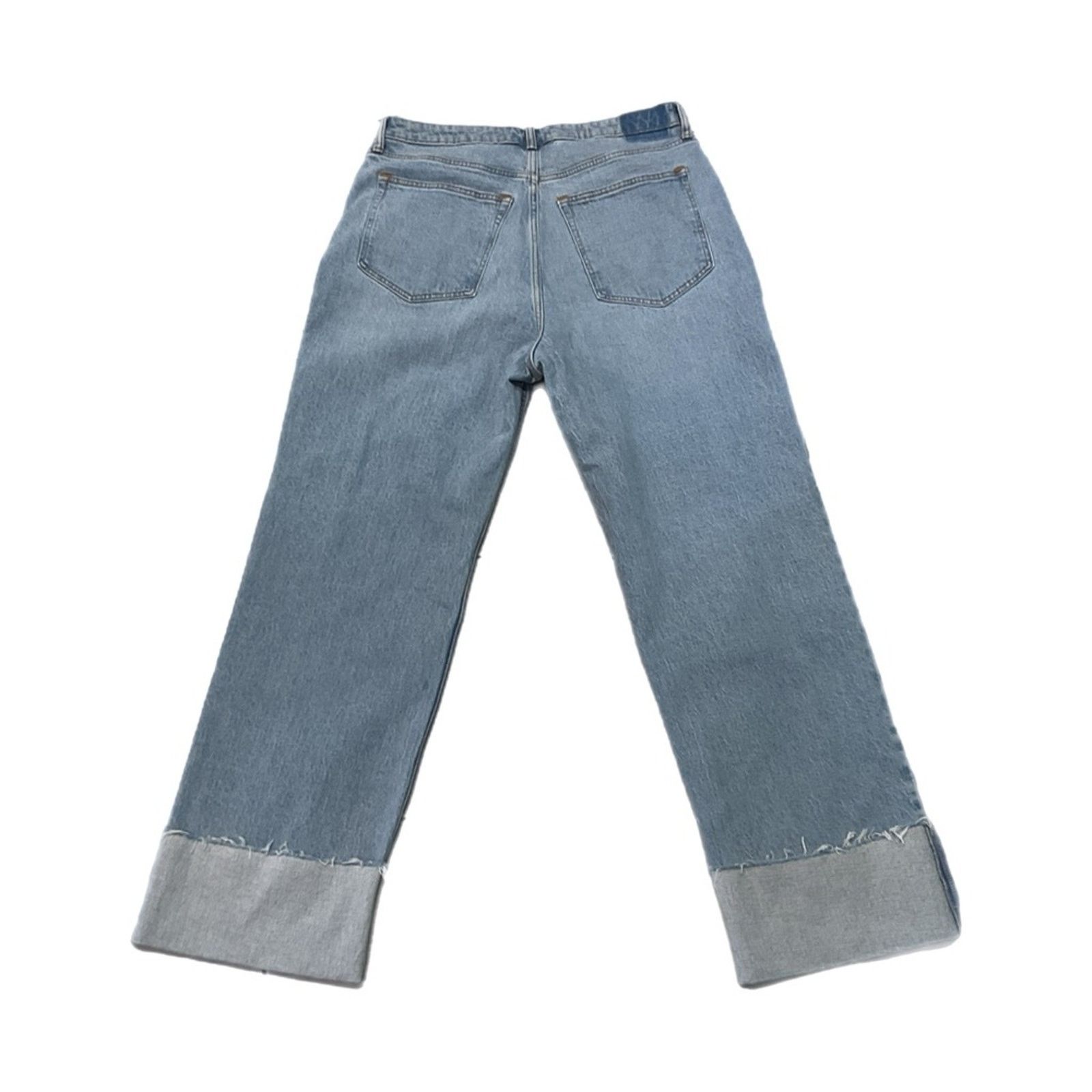 Abercrombie & Fitch Abercrombie & Fitch High Rise Relaxed Jeans Size US 32 / EU 48 - 2 Thumbnail
