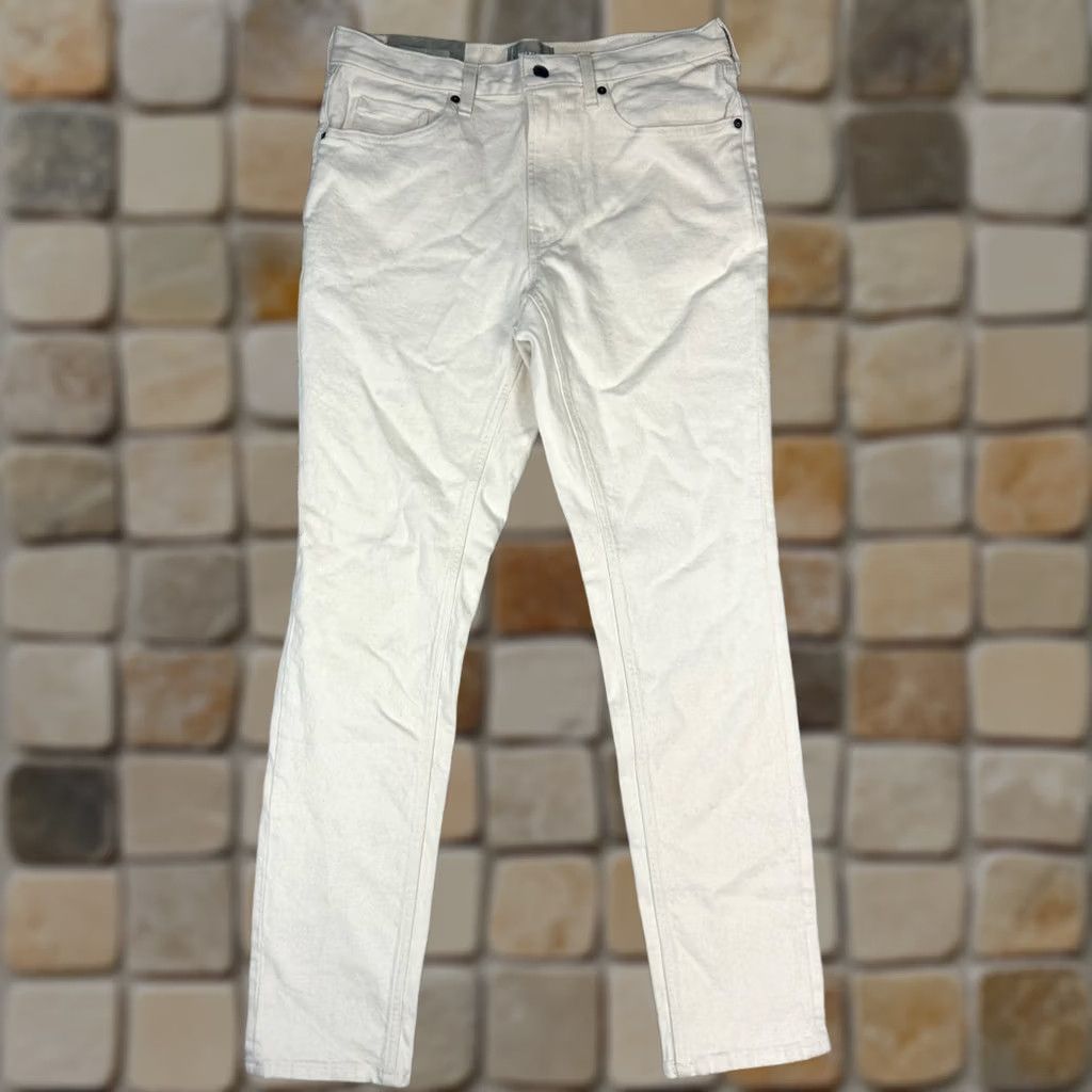 Everlane Everlane The Organic Slim Jeans Mens 32 Beige Cotton Mid Rise Skinny 32x32 Size US 32 / EU 48 - 1 Thumbnail