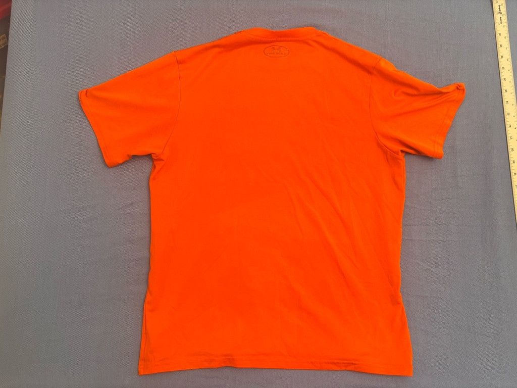 Under Armour Men's Under Armour T-shirt MD Orange Soccer Size US M / EU 48-50 / 2 - 8 Thumbnail