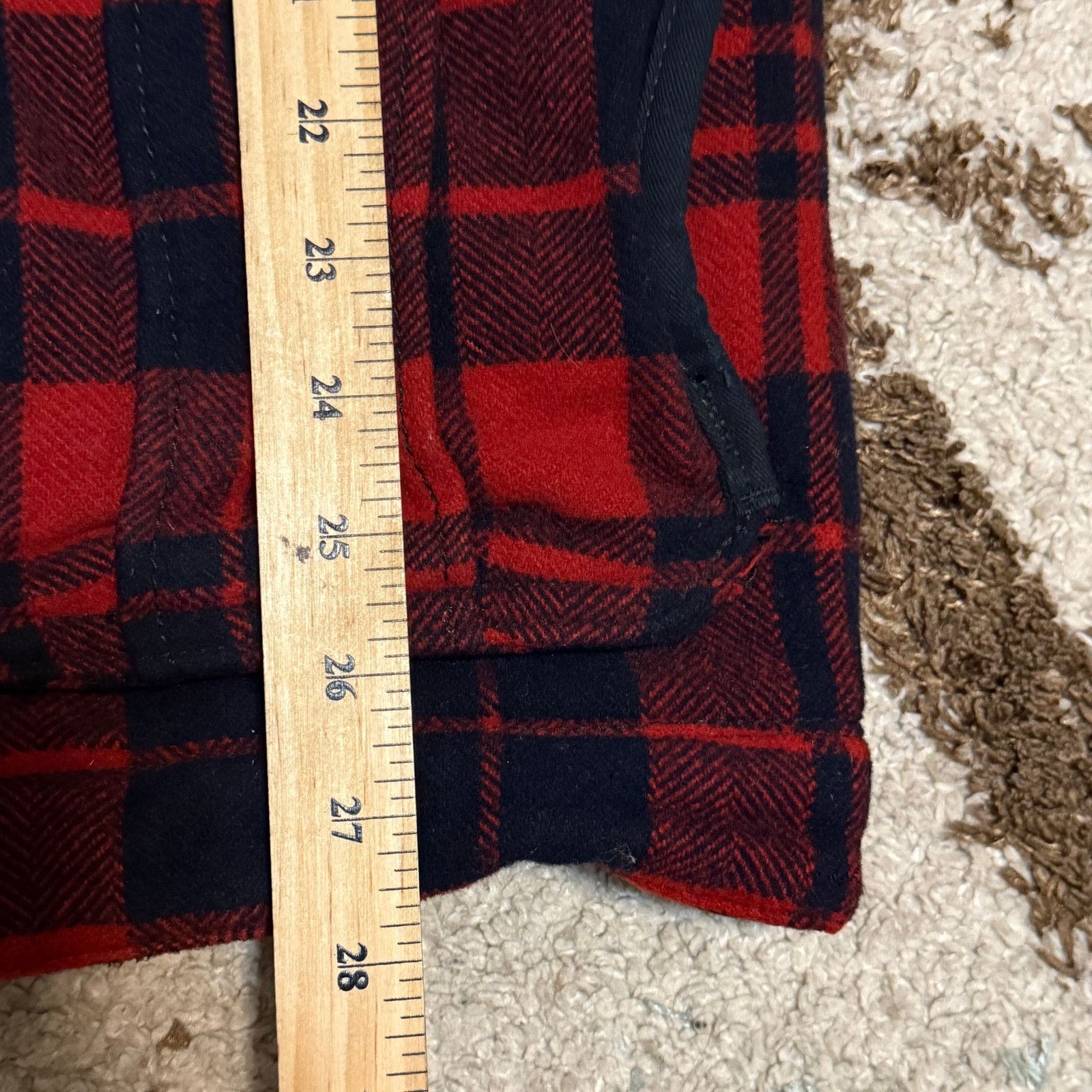 Abercrombie & Fitch Vintage Abercrombie & Fitch Plaid Wool Barn Jacket Small Size US S / EU 44-46 / 1 - 9 Thumbnail