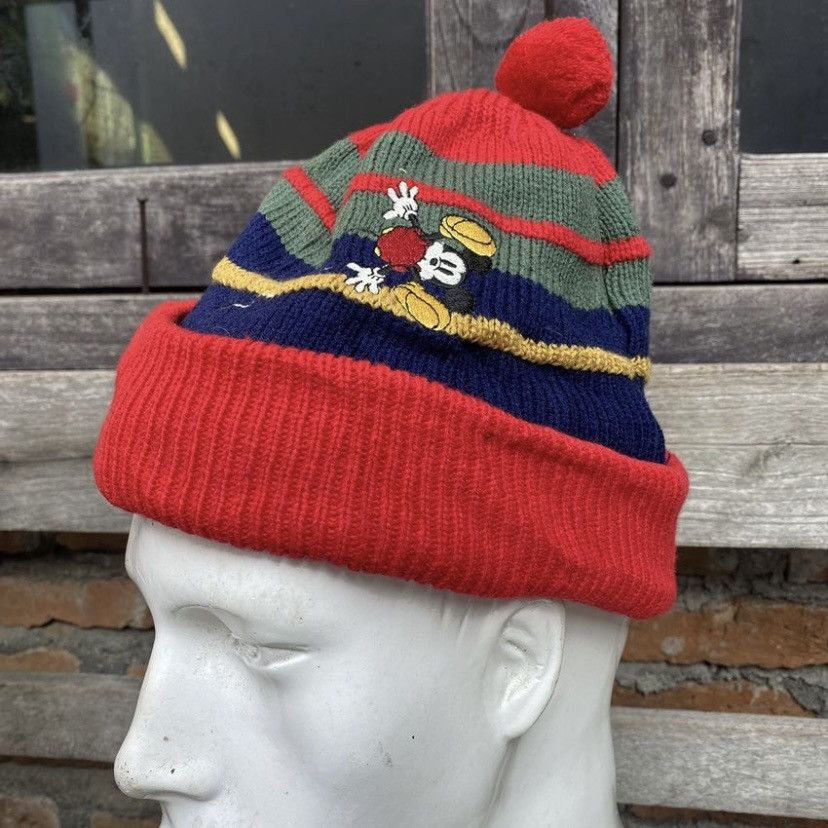 Japanese Brand × Mickey Mouse × Vintage Mickey Mouse unique beanie hat Size ONE SIZE - 3 Thumbnail