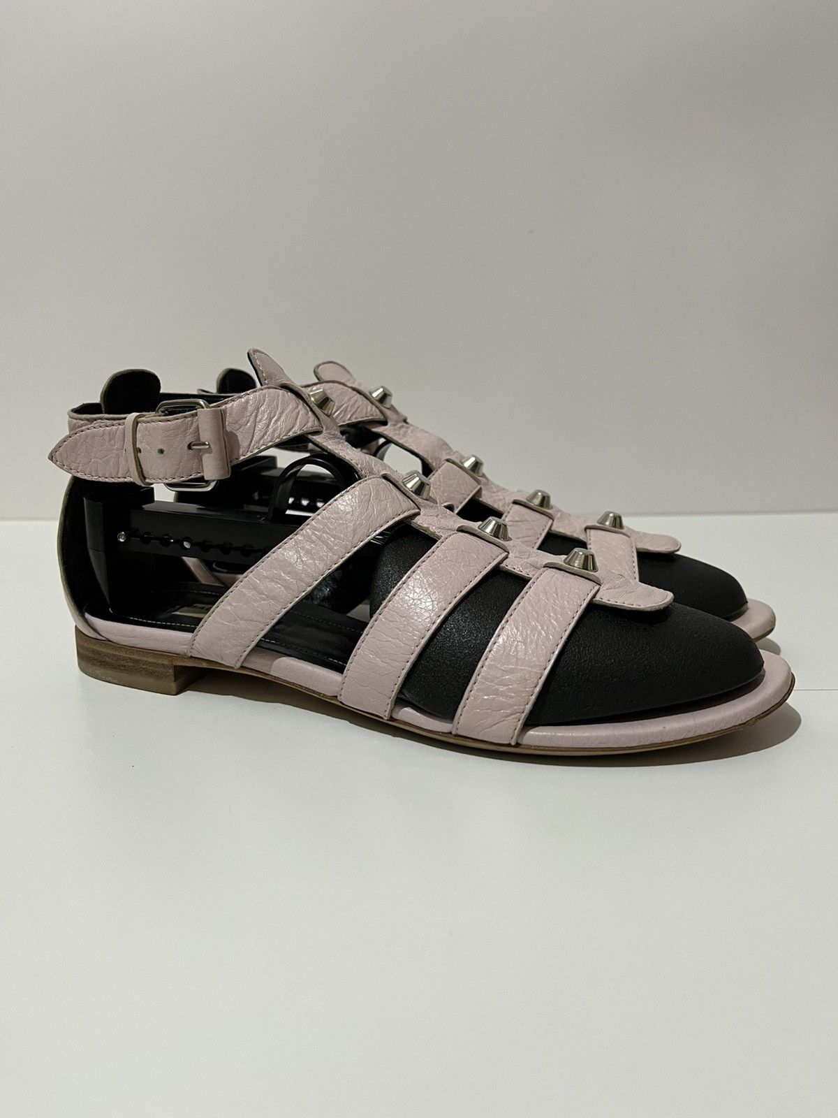 Balenciaga Balenciaga - Arena Studded - Gladiator Sandals Size US 8.5 / IT 38.5 - 1 Thumbnail