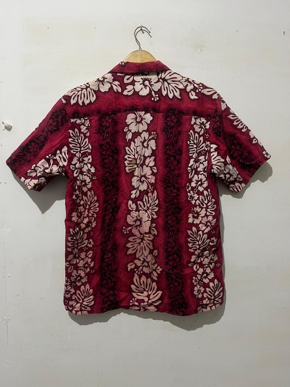 Japanese Brand Vintage Aloha mo'ii Red Shirt Size US M / EU 48-50 / 2 - 2 Thumbnail
