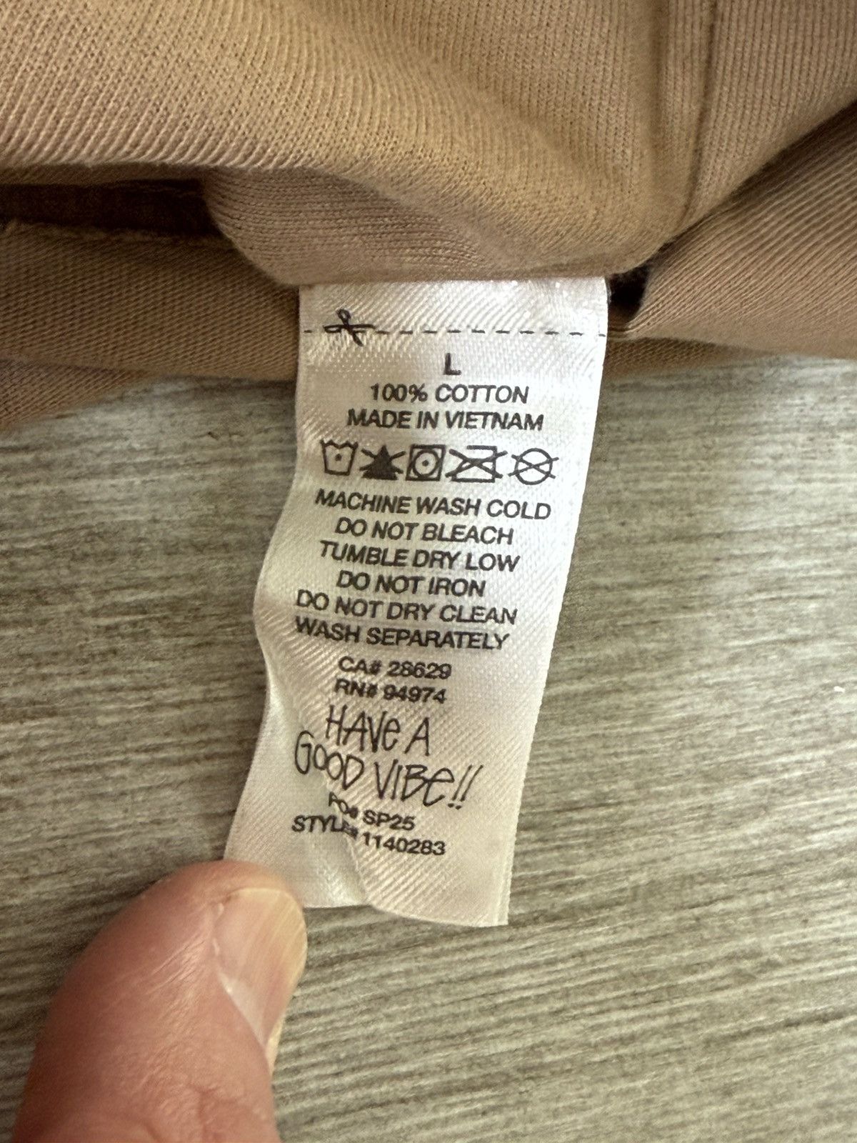 Stussy Men's Stussy Lazy 1140283 Umber Tee T-Shirt Size L Large New Size US L / EU 52-54 / 3 - 7 Thumbnail