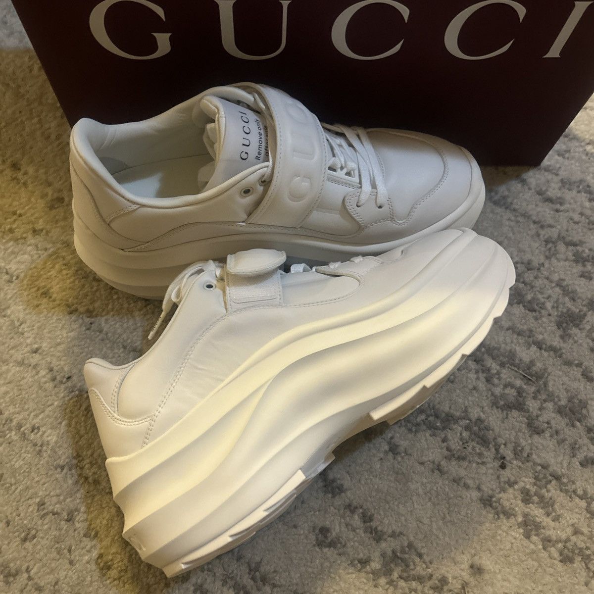 Gucci Gucci Wave Low Top Casual Sneakers Size US 8.5 / IT 38.5 - 5 Thumbnail