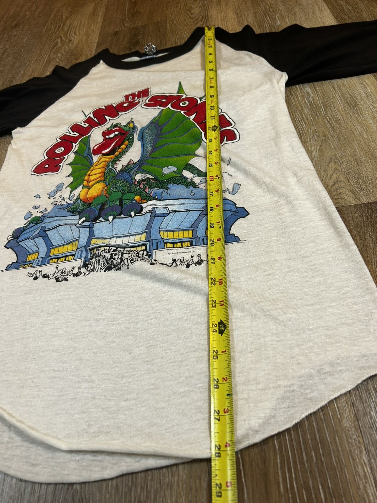 Band Tees × Vintage Super rare Rolling Stones tour quarter sleeve Size US M / EU 48-50 / 2 - 8 Thumbnail