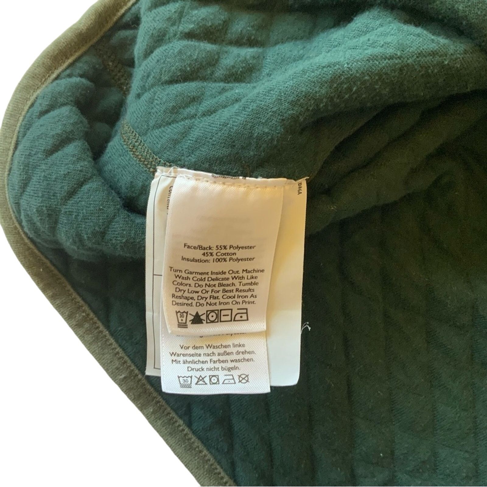 Eddie Bauer Green Eddie Bauer quarter zip pullover Size US XL / EU 56 / 4 - 4 Thumbnail