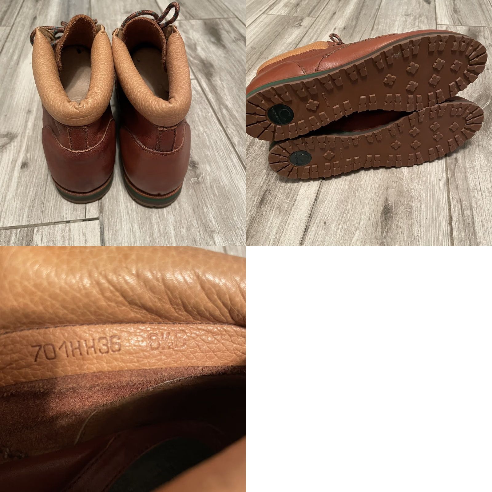 Vintage VINTAGE Amazonas Connie Leather Green Chukka Ankle Boots 8.5B Women Moccasin Brown US 8.5 Size US 9 / IT 39 - 8 Thumbnail