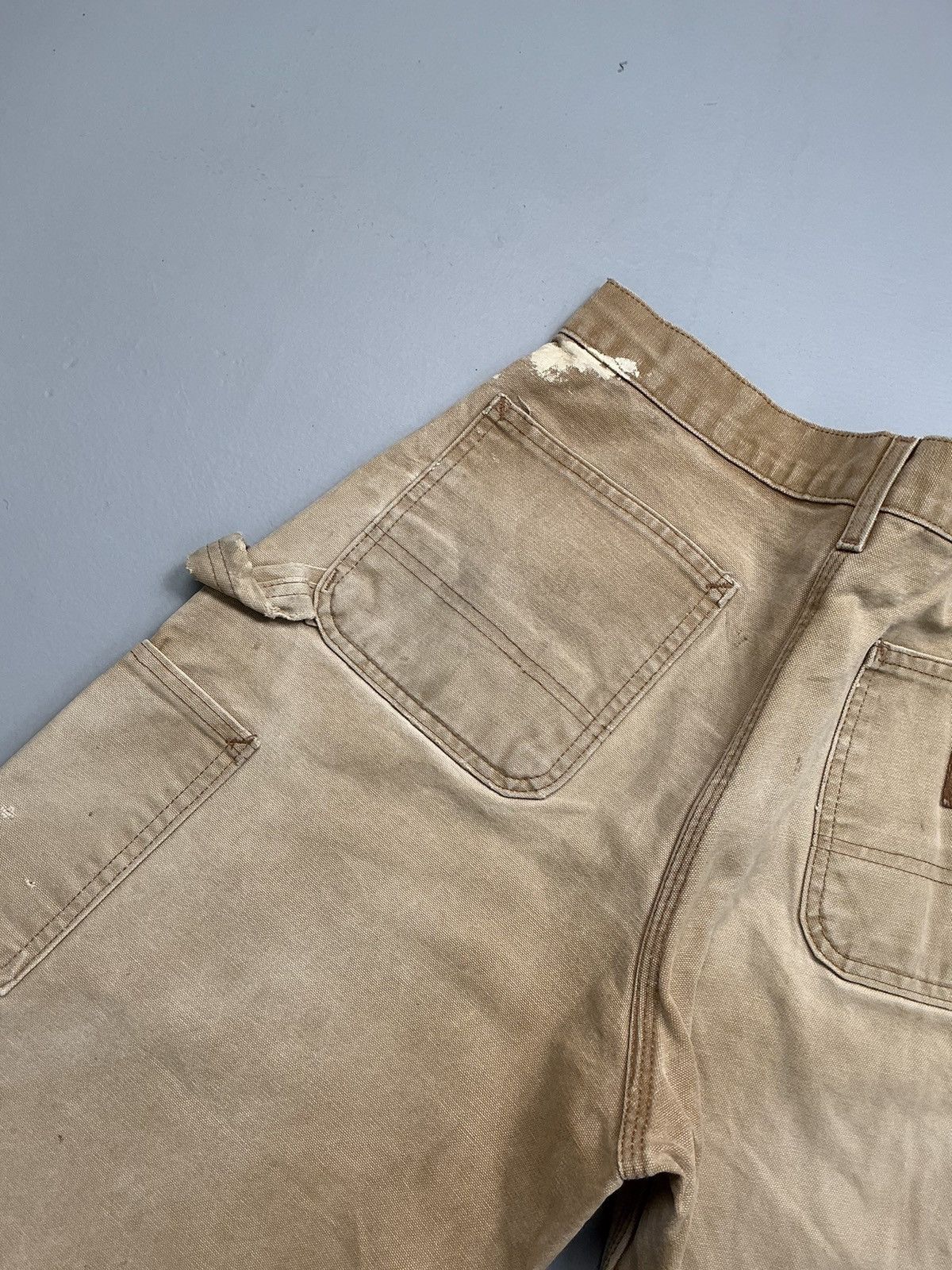 Carhartt Vintage Carhartt B11 BRN carpenter workwear denim Size US 32 / EU 48 - 12 Thumbnail