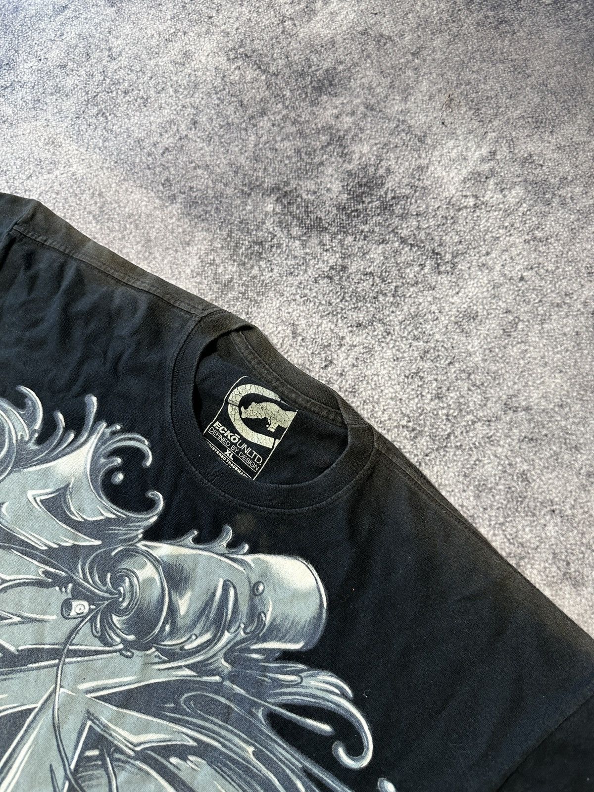 Ecko Unltd. Ecko Unltd. Big Logo T-shirt Streetwear USA Style Rare Rap Size US XL / EU 56 / 4 - 4 Thumbnail