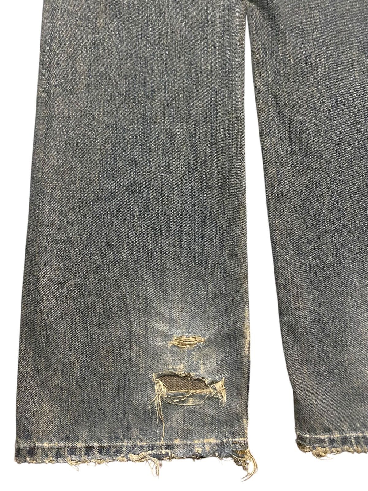 Wrangler Wrangler Authentic Western geams Distressed Loose Jeans Size US 30 / EU 46 - 10 Thumbnail