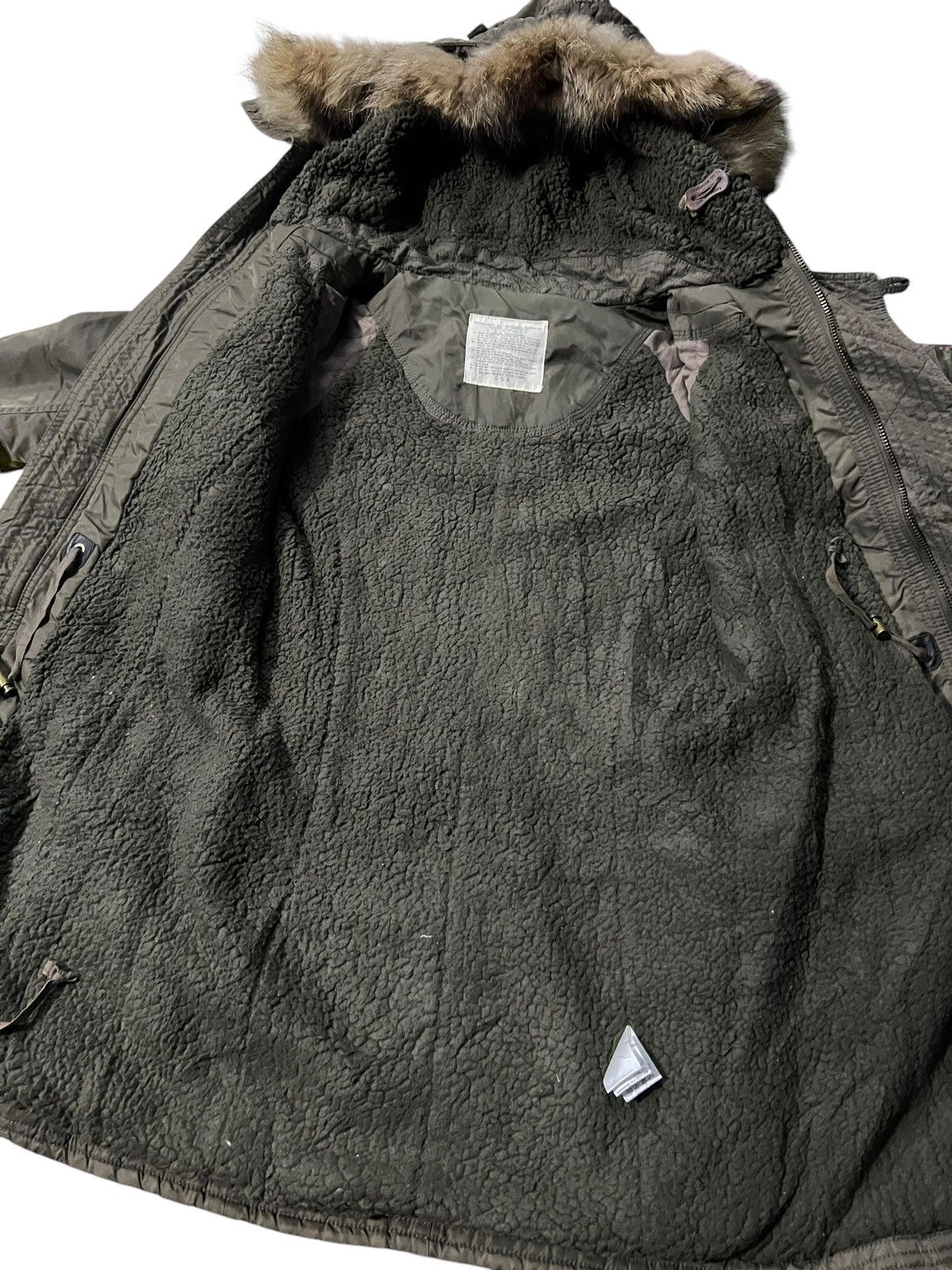 If Six Was Nine × Le Grande Bleu (L.G.B.) Vintage 2000’s G.O.A Military Parka Fur Jacket Size US S / EU 44-46 / 1 - 8 Thumbnail