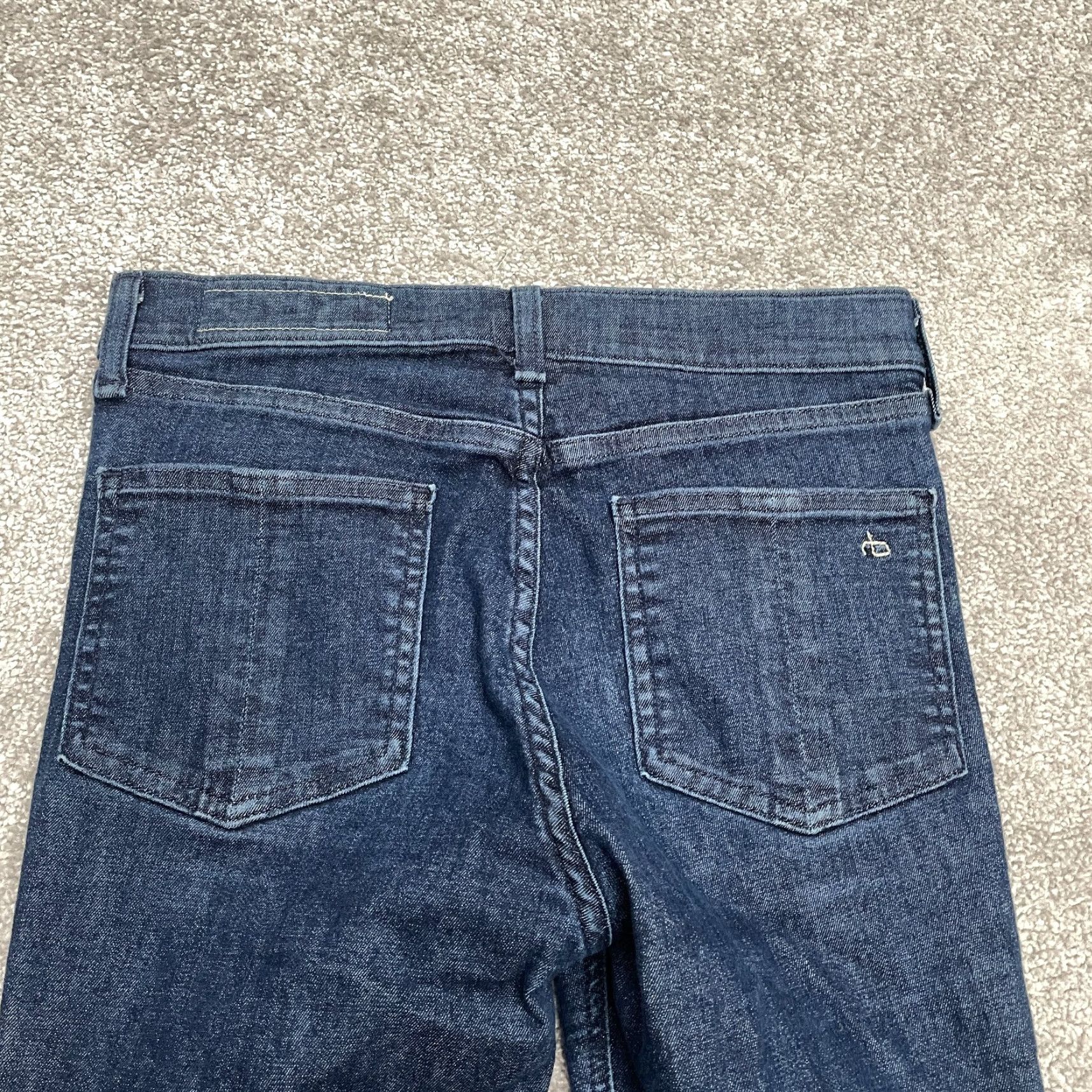 Rag & Bone VINTAGE Rag & Bone Women's Skinny Jeans 26 Blue High Rise Stretch Denim Casual 90s Size 26" / US 2 / IT 38 - 4 Thumbnail