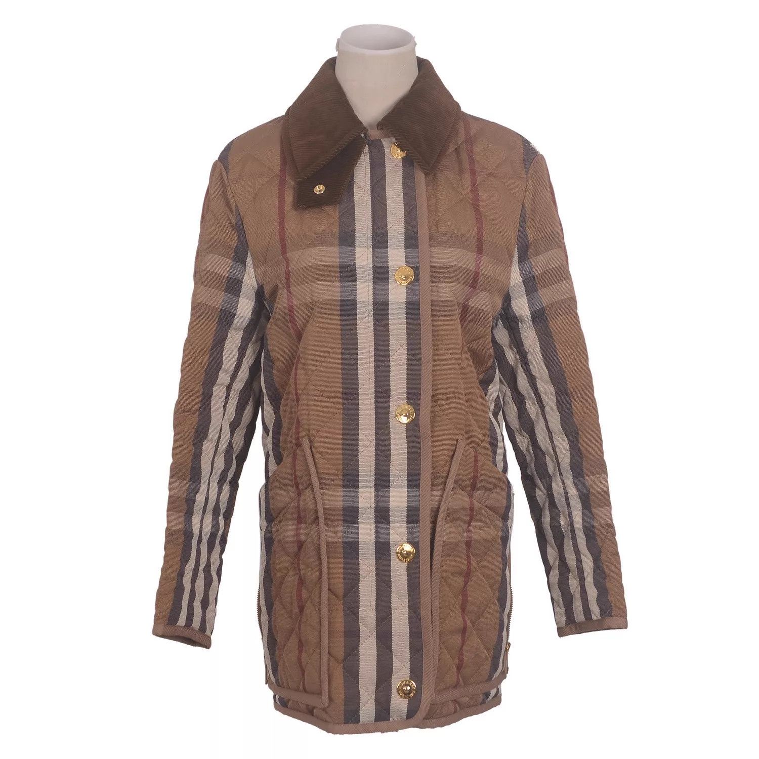 Burberry Burberry Padded Cotton Jacket Size XS / US 0-2 / IT 36-38 - 1 Thumbnail