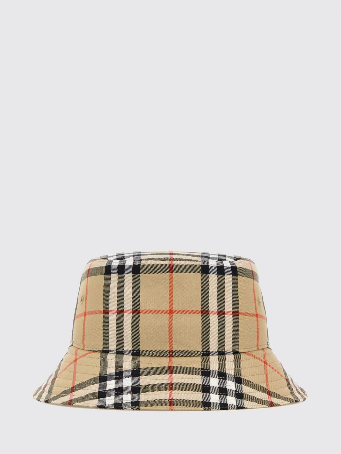 Burberry Burberry Hat Men Beige Size ONE SIZE - 1 Thumbnail