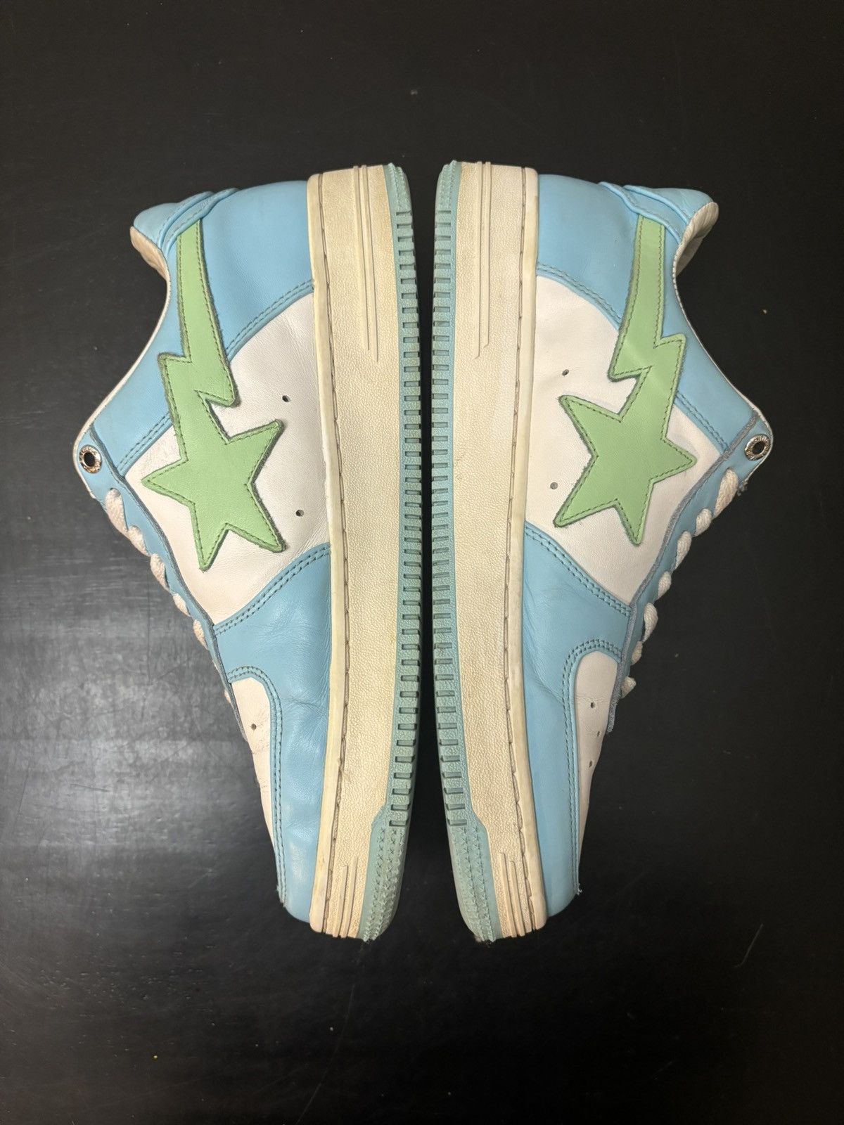 Bape A Bathing Ape Bape Sta Pastel Blue Green Sax Size US 8.5 / EU 41-42 - 3 Thumbnail