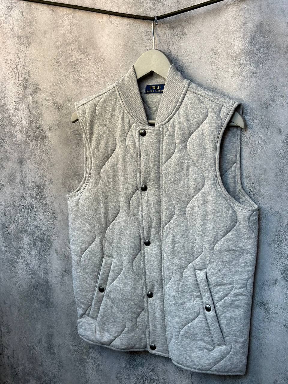 Polo Ralph Lauren Polo Ralph Lauren Quilted Full Zip Vest Gray Old Money Size US S / EU 44-46 / 1 - 1 Thumbnail