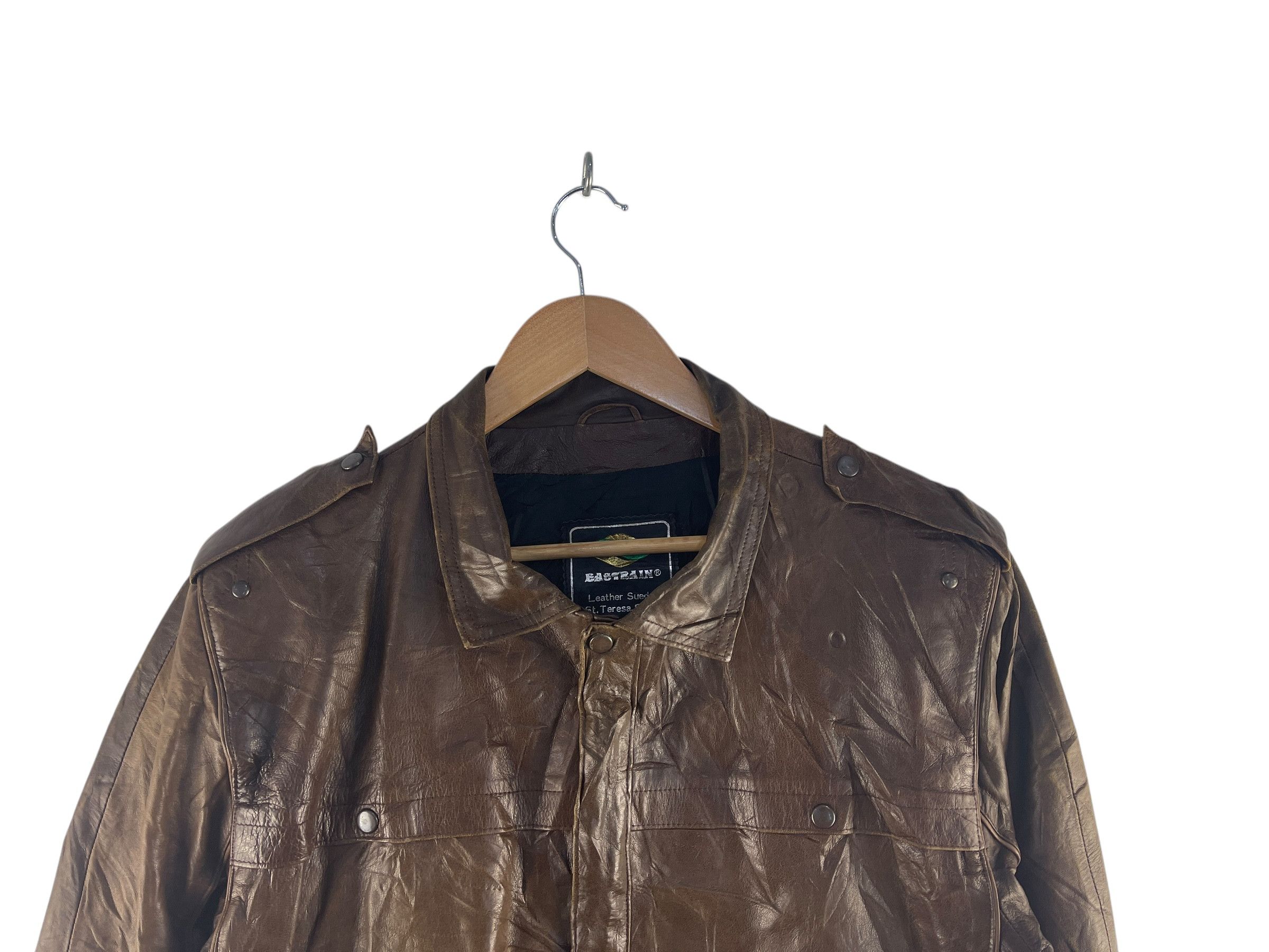 Vintage Vintage Eastrain Leather Suede St Teresa Spain Jacket Size US M / EU 48-50 / 2 - 8 Thumbnail