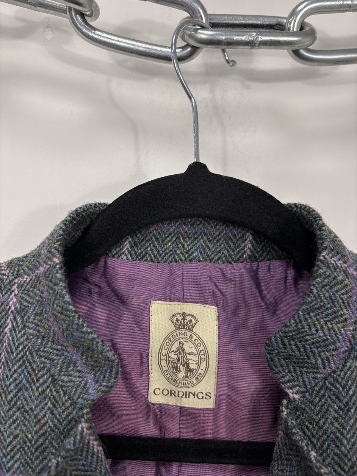 Other Cordings Piccadilly Women’s Wool Tweed Waistcoat Vest Size M / US 6-8 / IT 42-44 - 6 Thumbnail