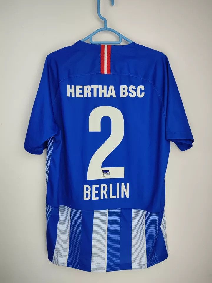 Nike Hertha BSC Berlin 2018/19 Home FOOTBALL Kit SHIRT SOCCER Size US L / EU 52-54 / 3 - 14 Thumbnail