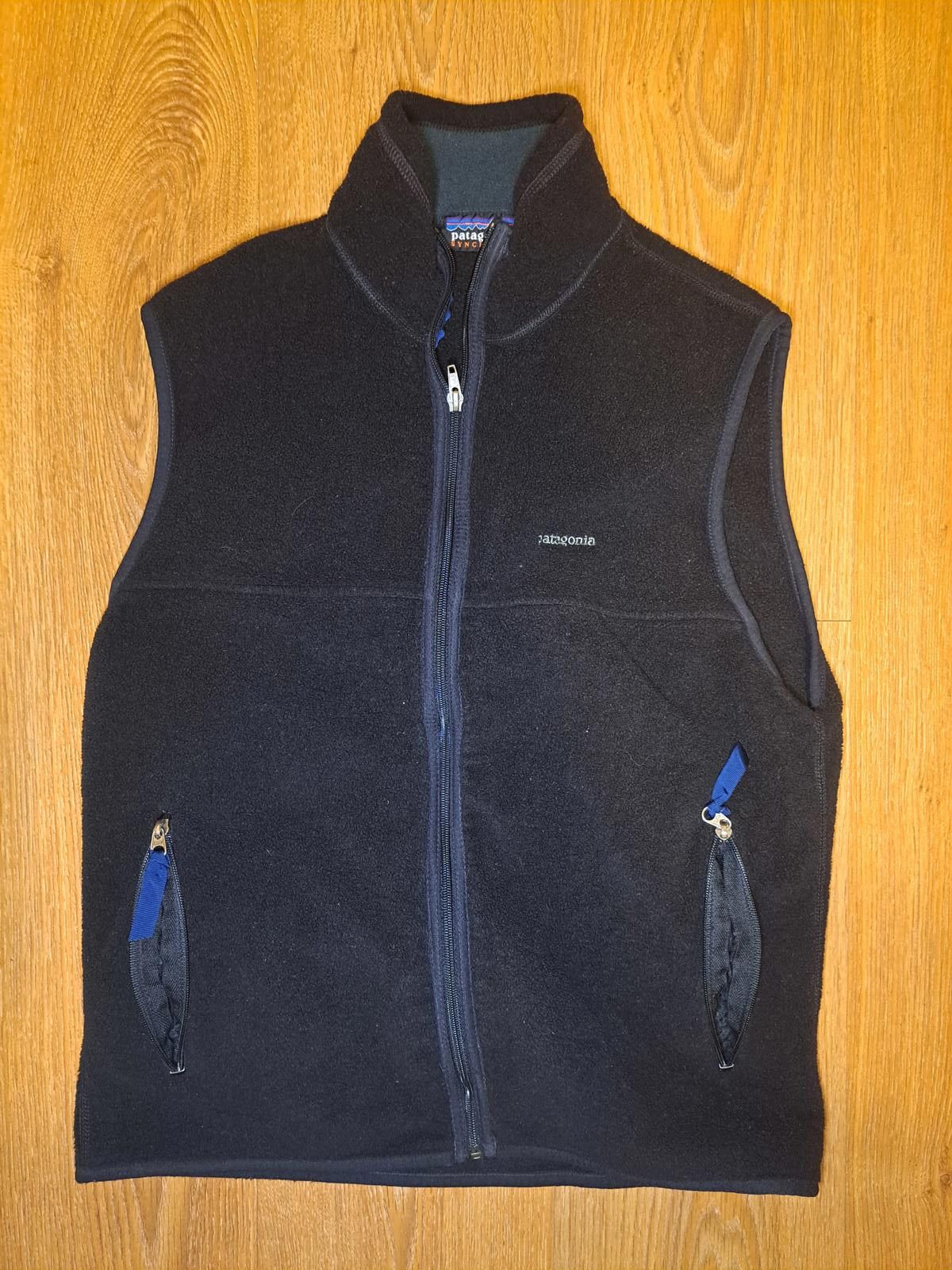 Patagonia VINTAGE 1998 Patagonia Synchilla Vest Jacket Medium Black Size US M / EU 48-50 / 2 - 1 Thumbnail