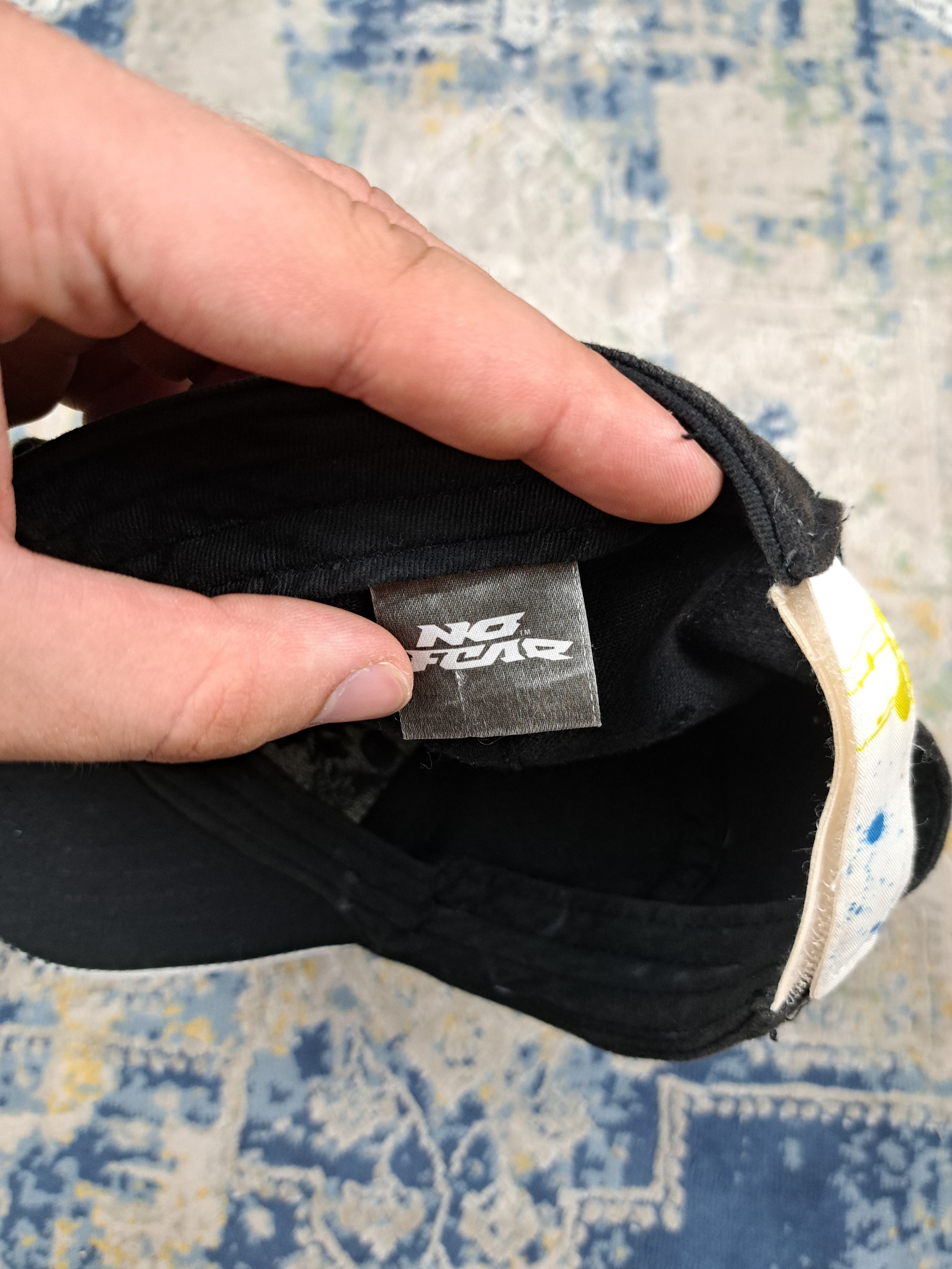 No Fear No Fear y2k Hat Skulls Death Muerte Cap Drip Swag Skate Size ONE SIZE - 5 Thumbnail