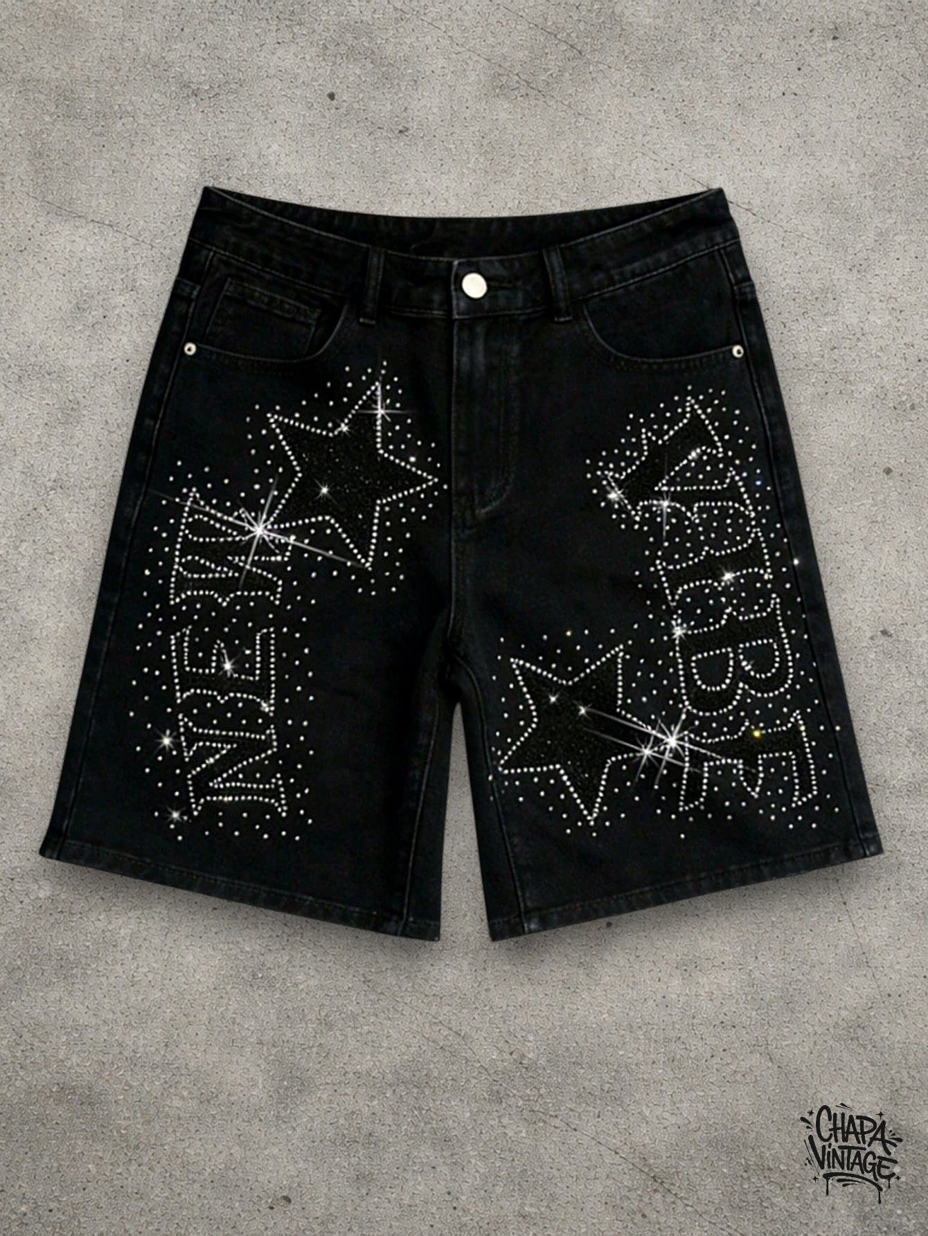 Japanese Brand Ice drip black shorts Size US 32 / EU 48 - 2 Thumbnail