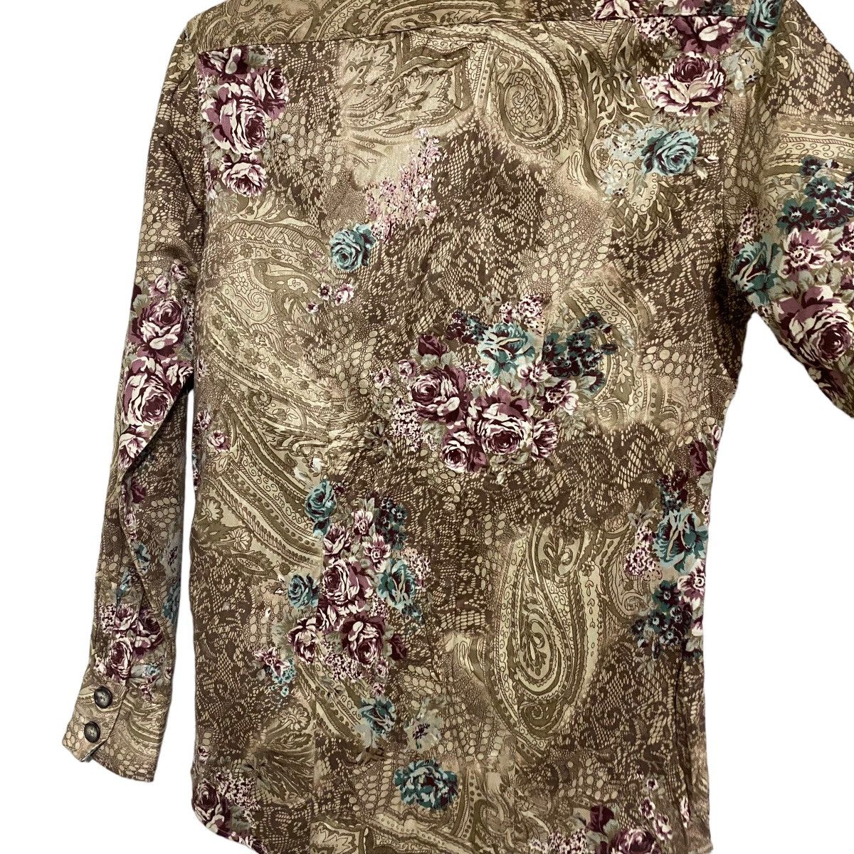 Tornado Mart Tornado Mart Japan Paisley Shirt Button Up Retro Collar Size US S / EU 44-46 / 1 - 12 Thumbnail