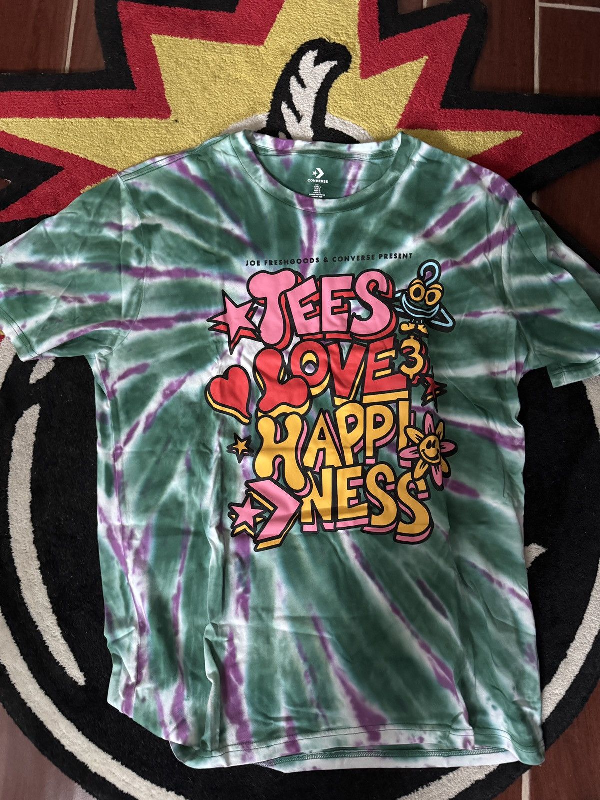 Converse × Joe Freshgoods JOE FRESH GOODS x CONVERSE // TIE DYE // SZ LG Size US L / EU 52-54 / 3 - 1 Thumbnail