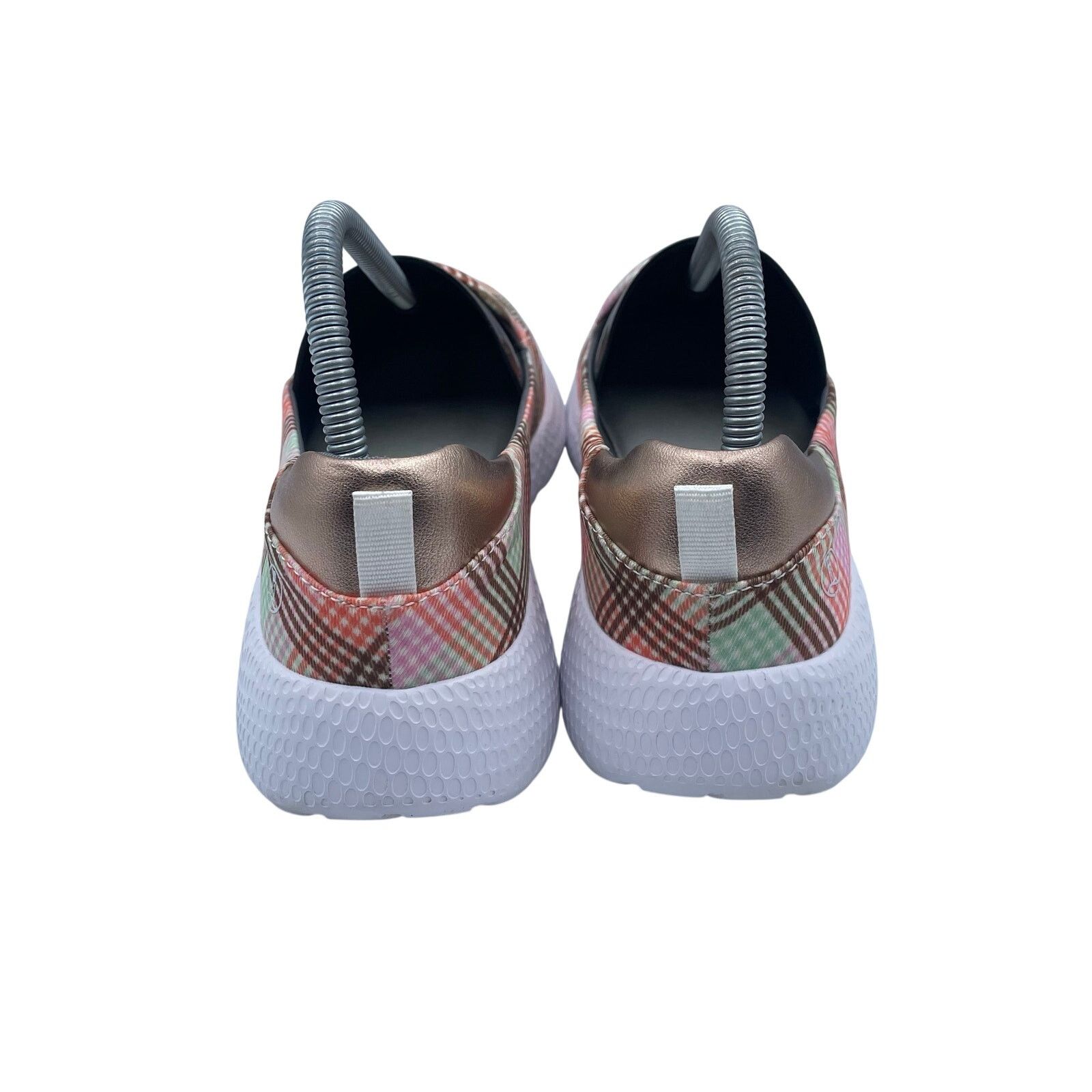 Lands' End Lands End Gatas Lightweight Slip On Shoes Plaid Womens 8 W Size US 8 / IT 38 - 4 Thumbnail