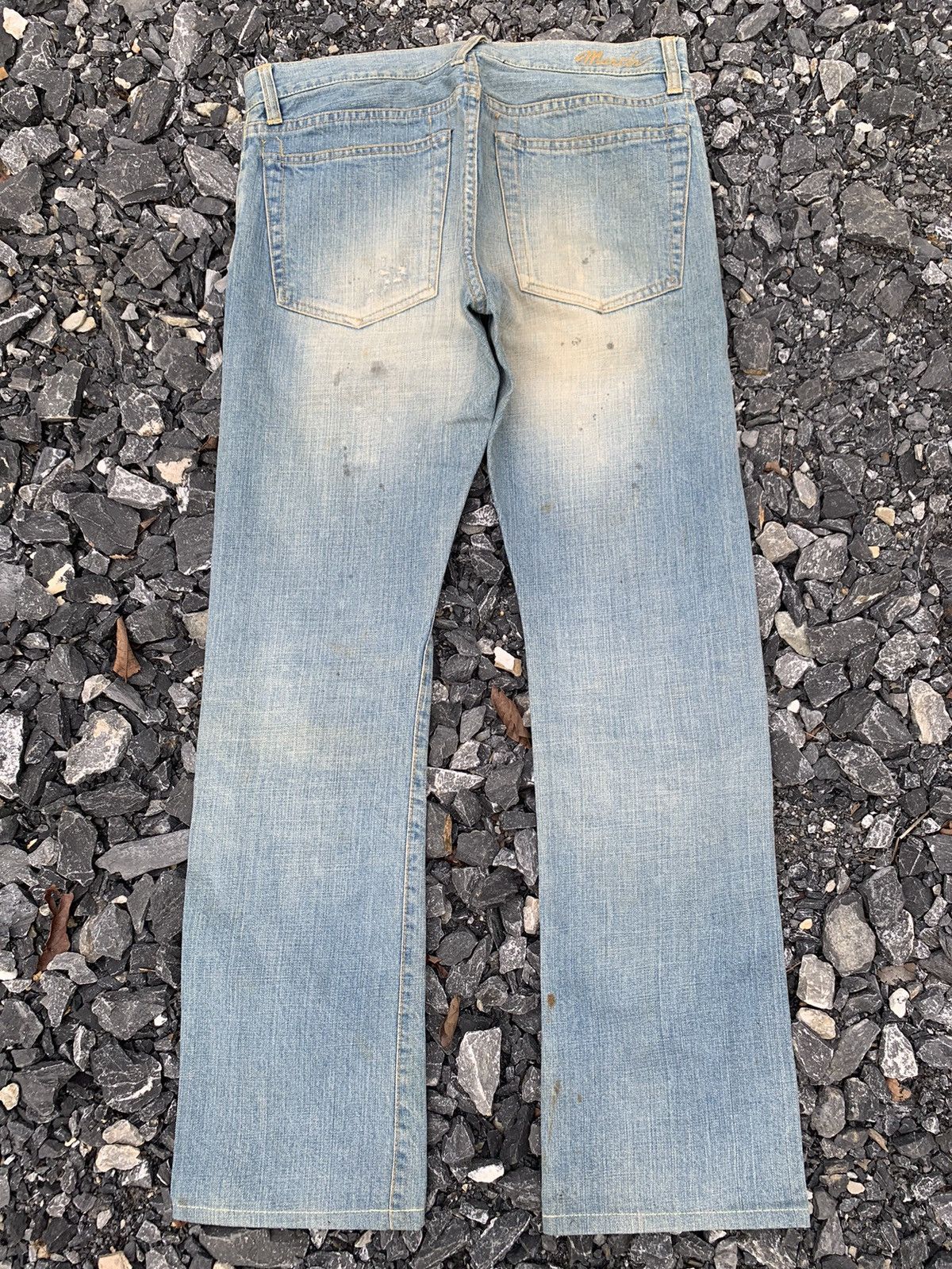 Kapital Nano Universe Mudwash Faded&Rusty Japanese Distressed Denim Size US 31 - 3 Thumbnail