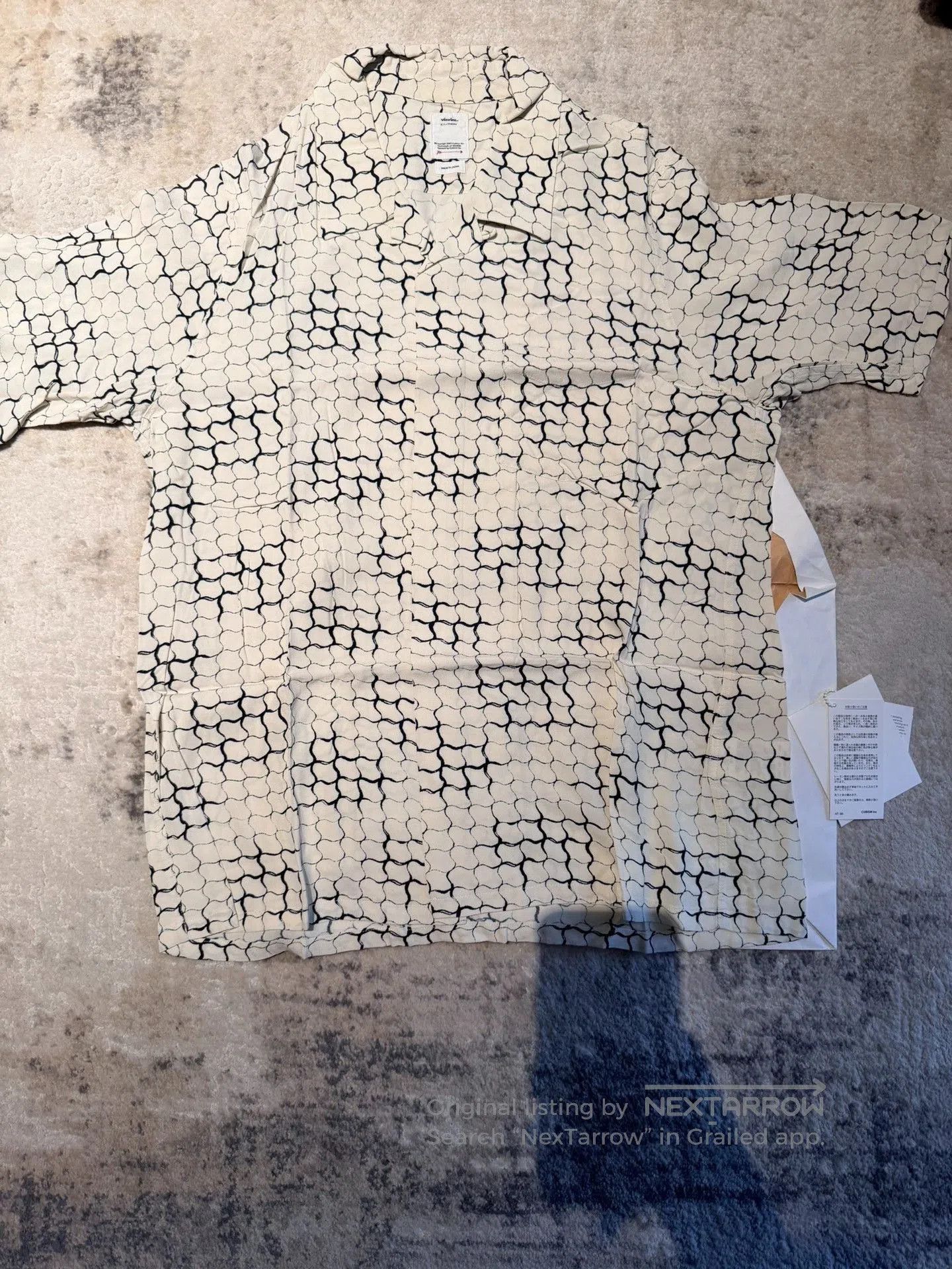 Visvim visvim FREE EDGE S/S LATTICE Shirt. Size US L / EU 52-54 / 3 - 1 Thumbnail