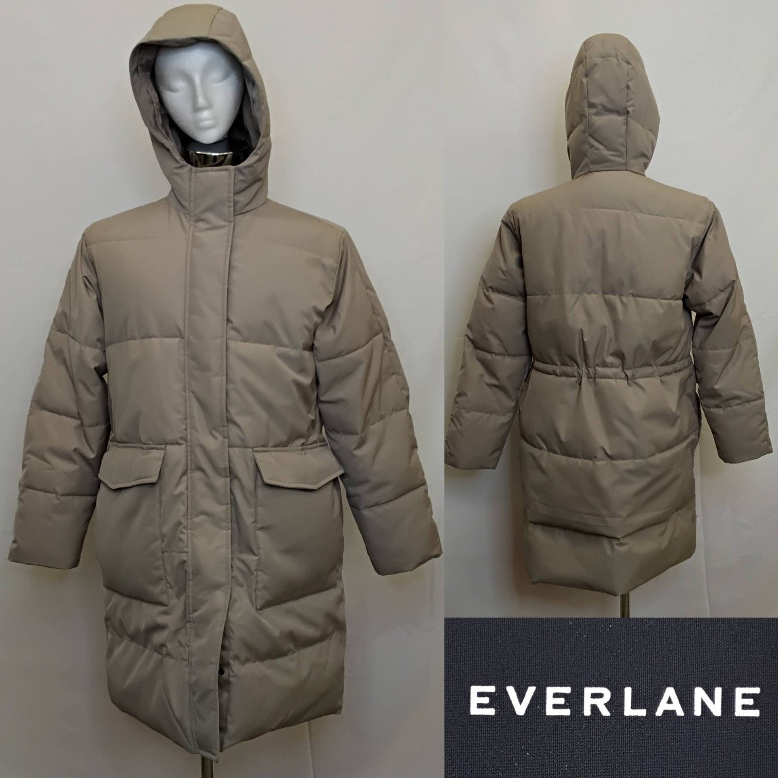 Everlane Everland The Renew Parka Men's L Tan Hooded Long Recycled Size US L / EU 52-54 / 3 - 1 Thumbnail