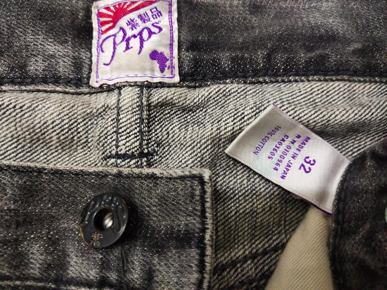 If Six Was Nine Japanese brand PRPS distressed denim hysteric insired Size US 32 / EU 48 - 4 Thumbnail