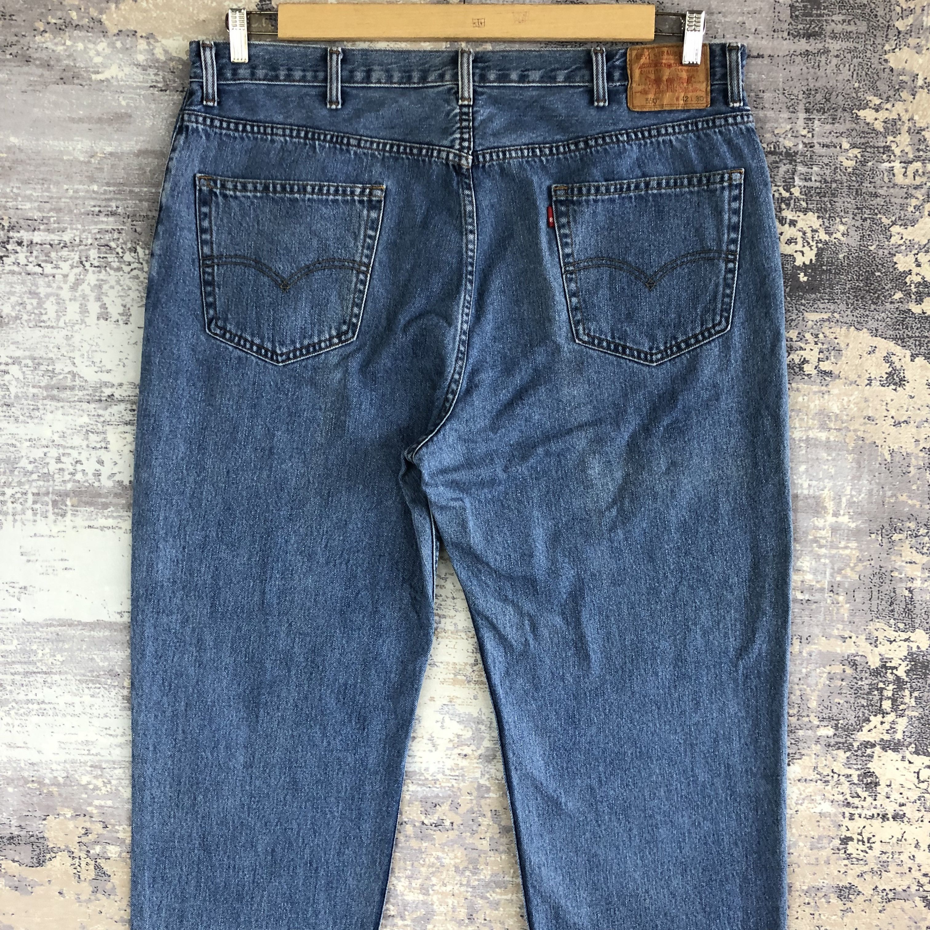 Levi's Vintage Levis Baggy Jeans Levi's High Waist Faded Denim Size US 40 / EU 56 - 4 Thumbnail