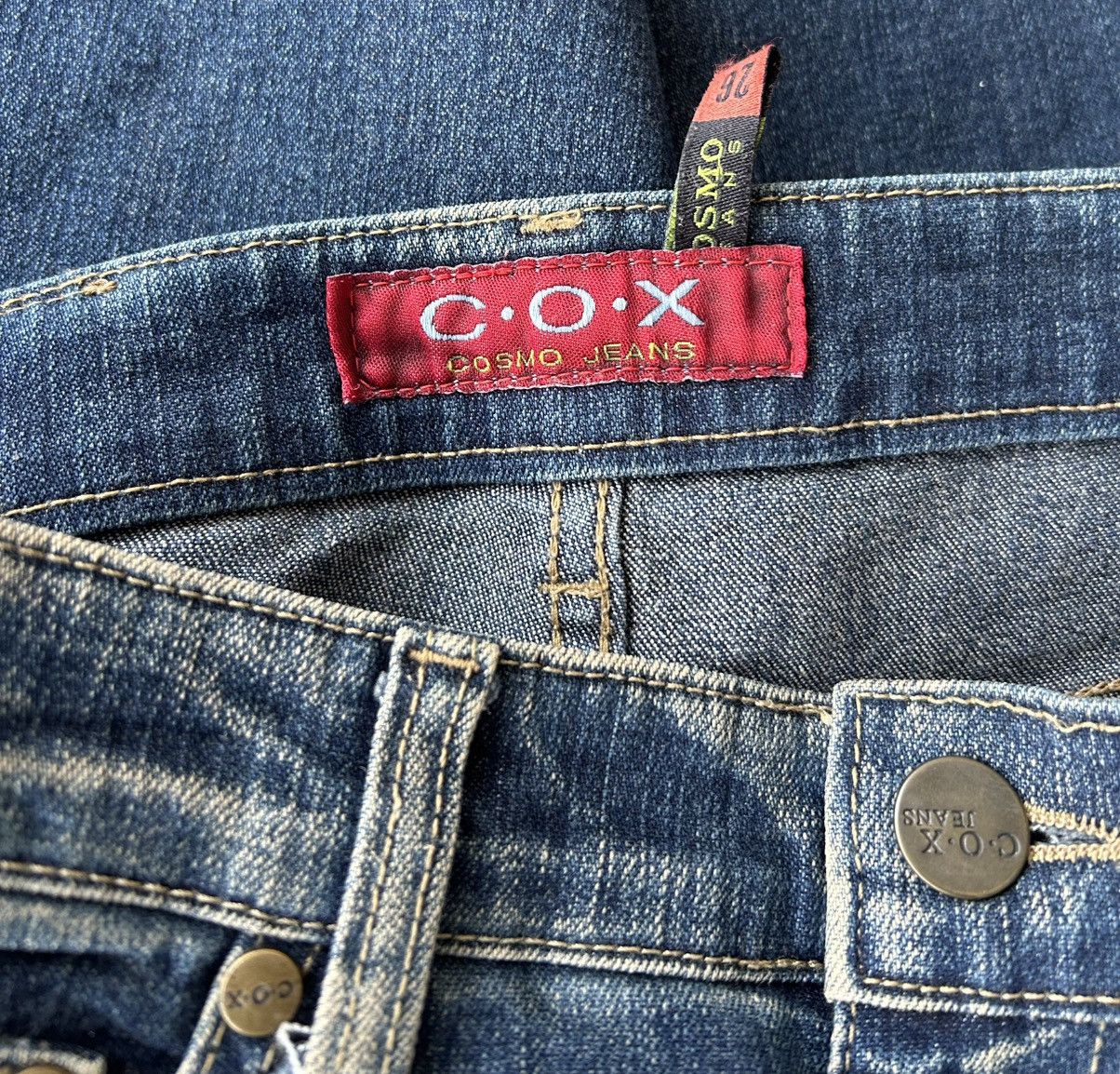 If Six Was Nine Super Flared Flowers Cox Jeans Size US 28 / EU 44 - 13 Thumbnail