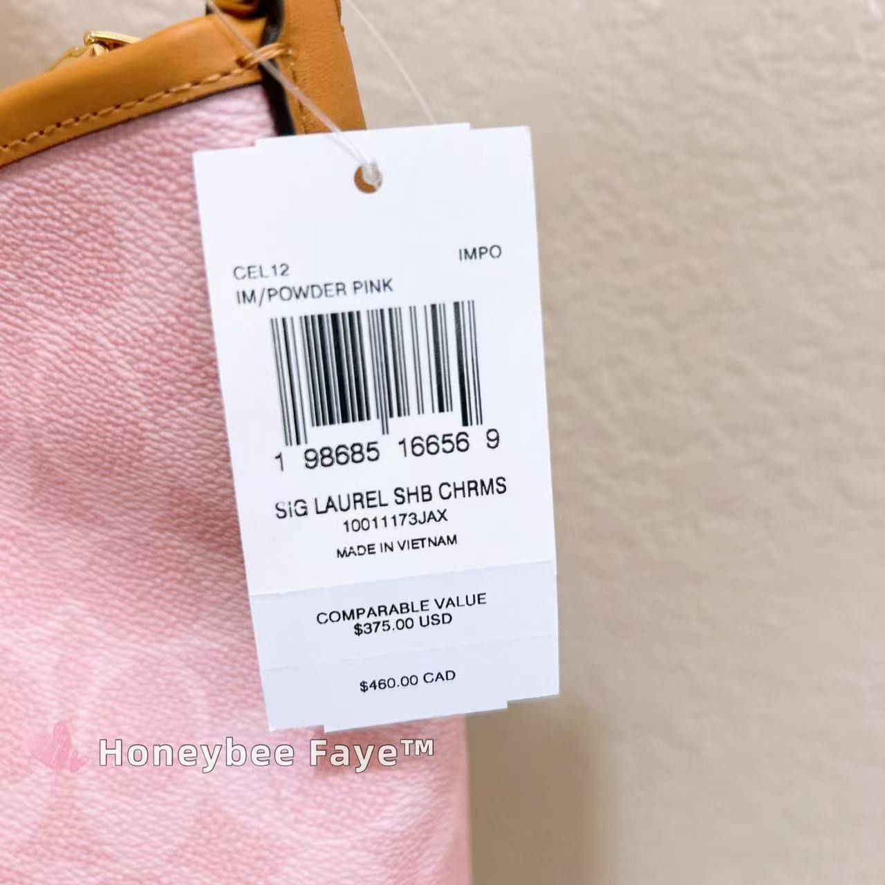 Coach Laurel Shoulder Bag In Signature Canvas With Charms CEL12 Size ONE SIZE - 8 Thumbnail