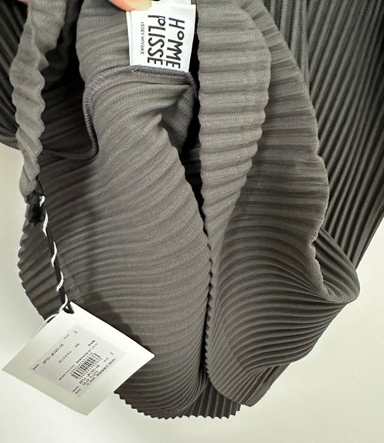 Issey Miyake issey miyake size:2 Charcoal grey short-sleeved shirt 2505 Size US XXS / EU 40 - 5 Thumbnail